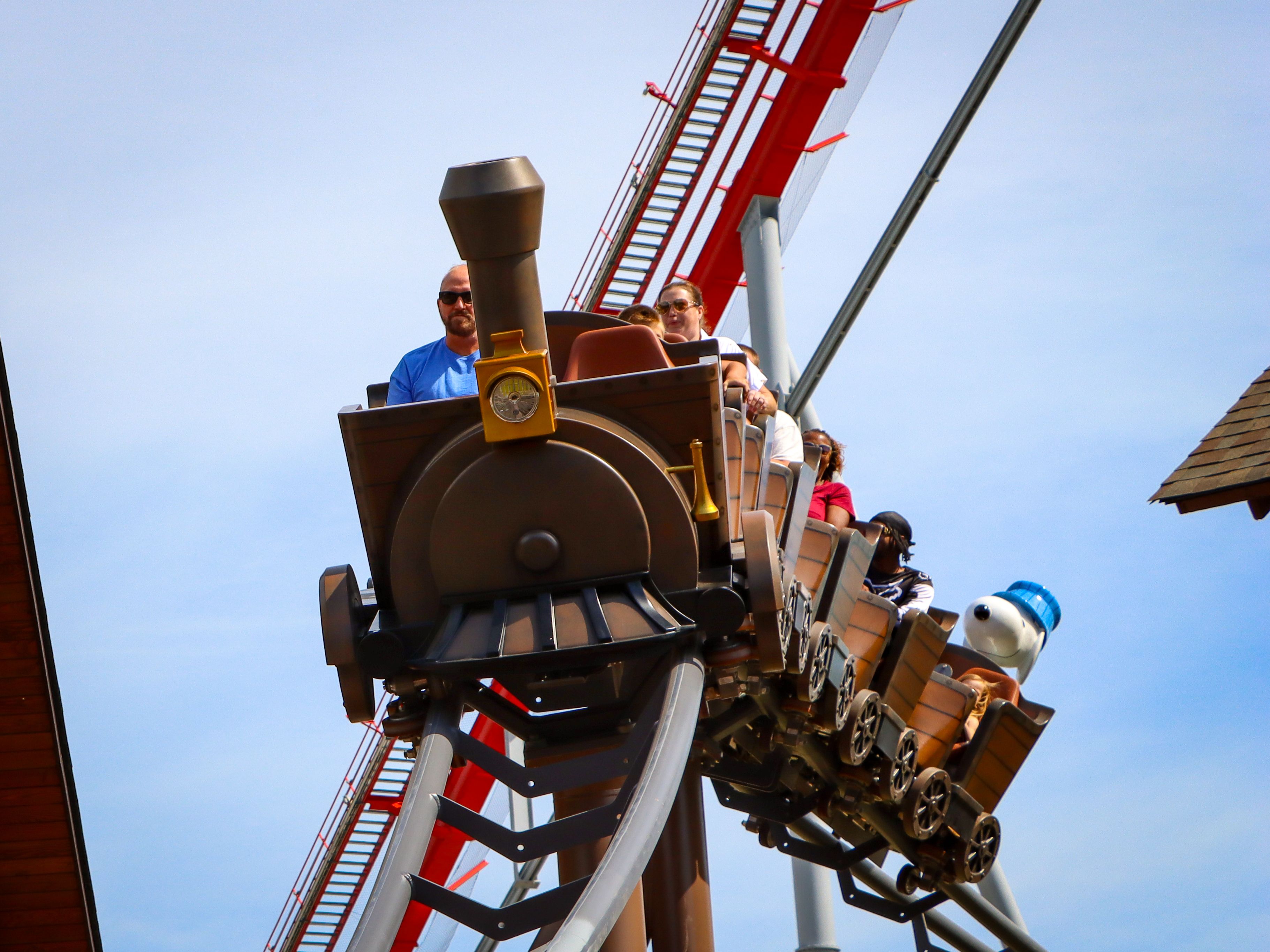 Snoopy's Racing Railway at Carowinds