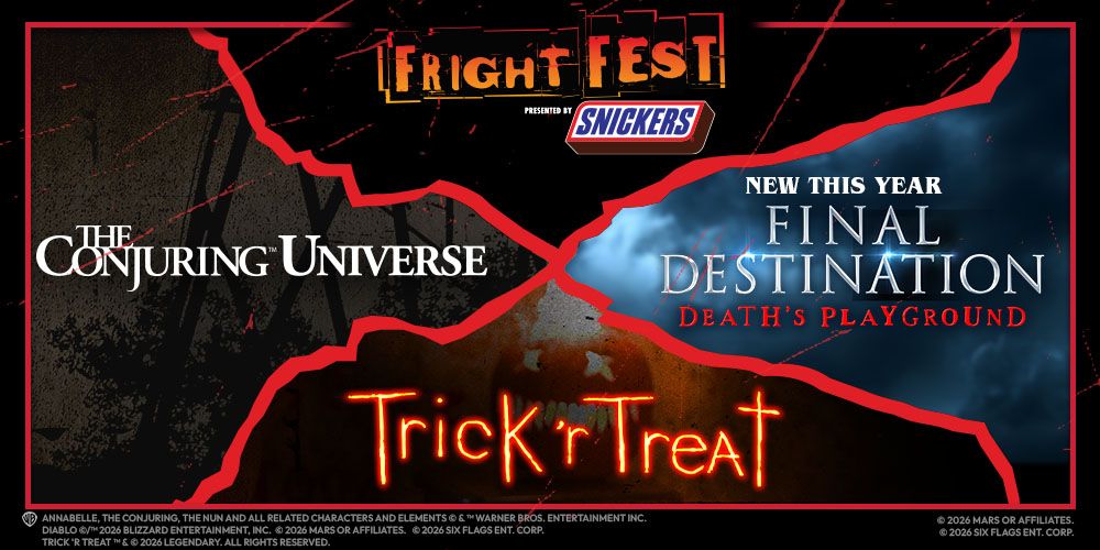 Six Flags Magic Mountain Fright Add-Ons, Haunted Mazes & Scare Passes