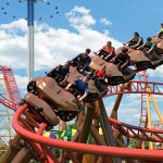 Six Flags New England in Springfield, MA- Quantum Accelerator