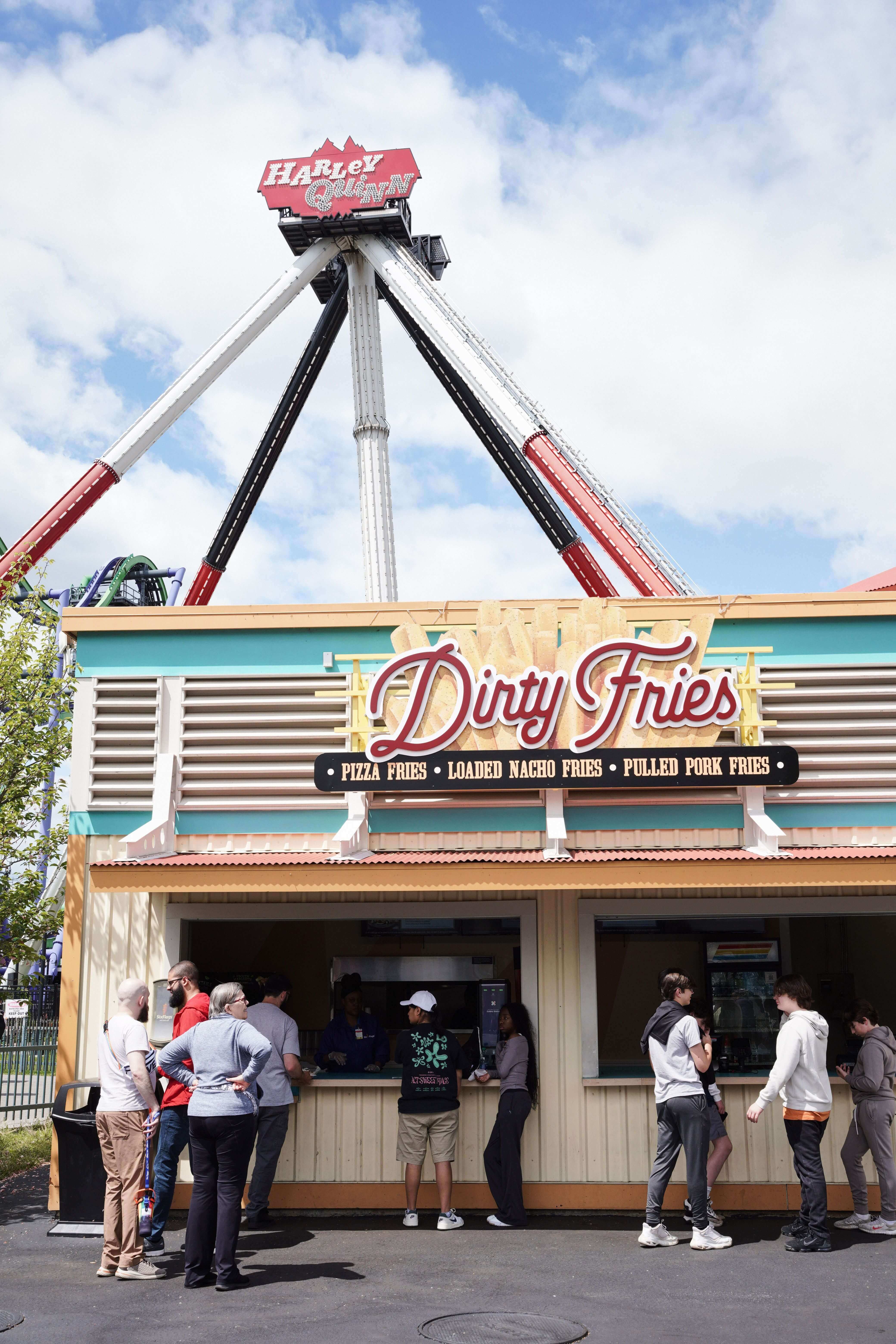 Six Flags New England - Dirty Fries | Restaurant | Six Flags New