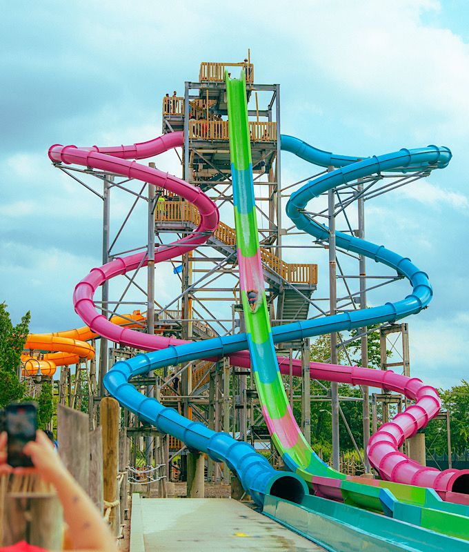 Six Flags Great Adventure - Cannonball, Wahini and Jurahnimo Falls
