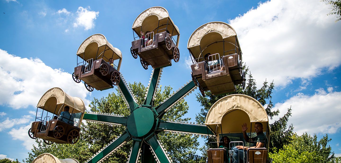 Dorney Park | Kids' Ferris Wheel | Woodstock's Wagon Wheel