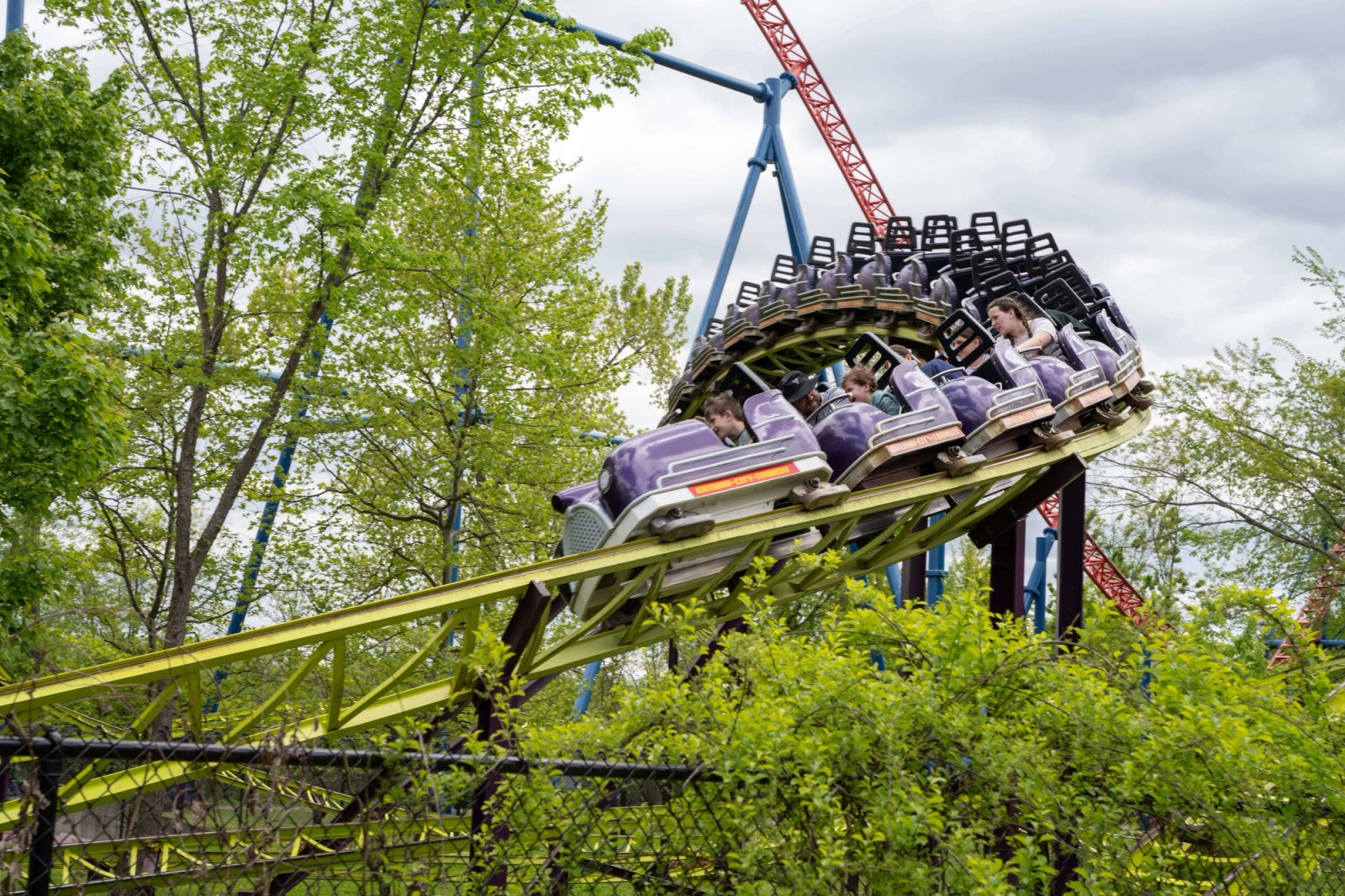 Sunny coaster lines turn brutal in the afternoon.