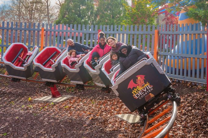 Six Flags Great Adventure - Lil' Devil Coaster