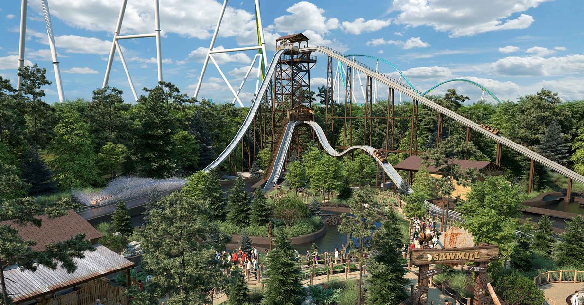 New in 2027 | Rip Roarin' Falls | Carowinds