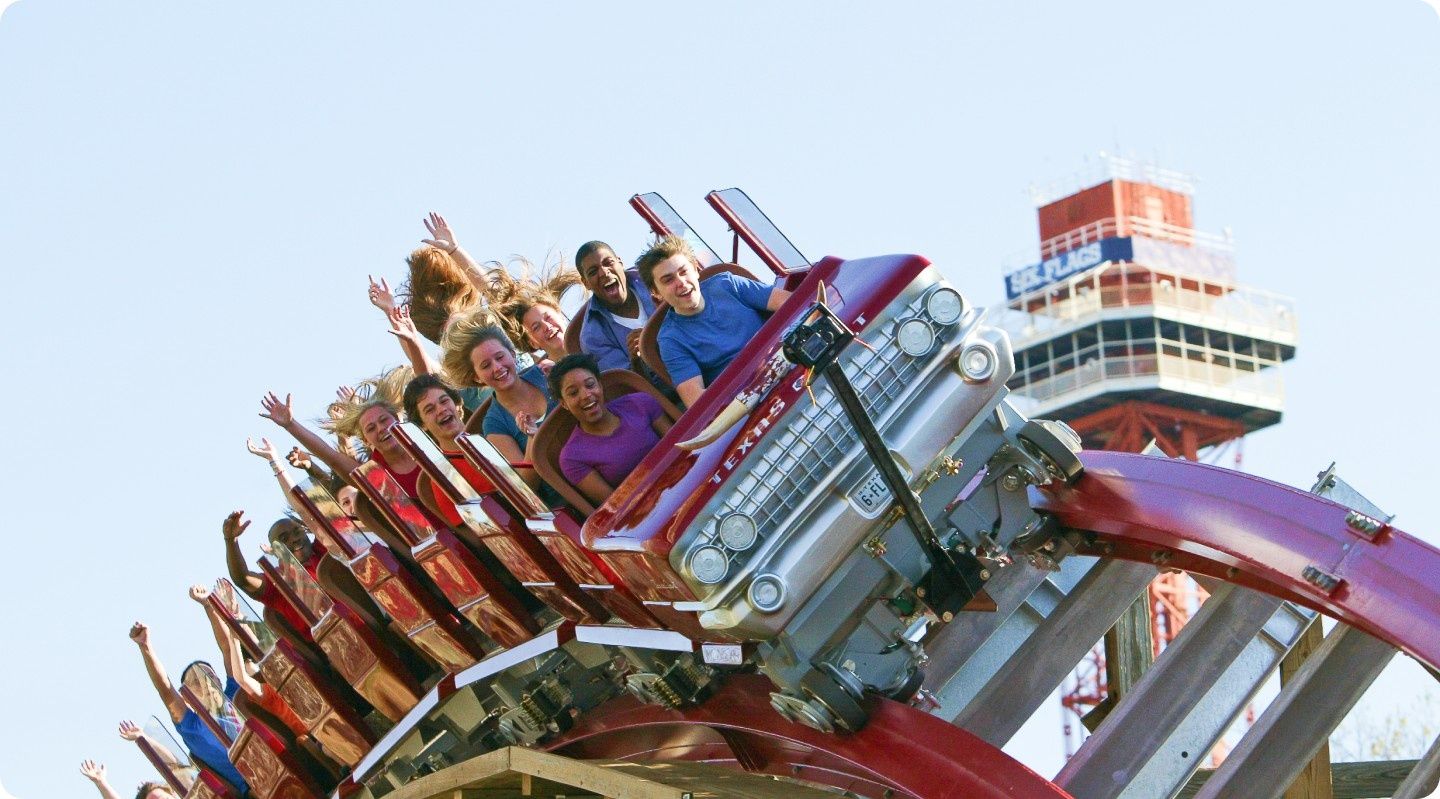 Six Flags Over Texas - New Texas Giant