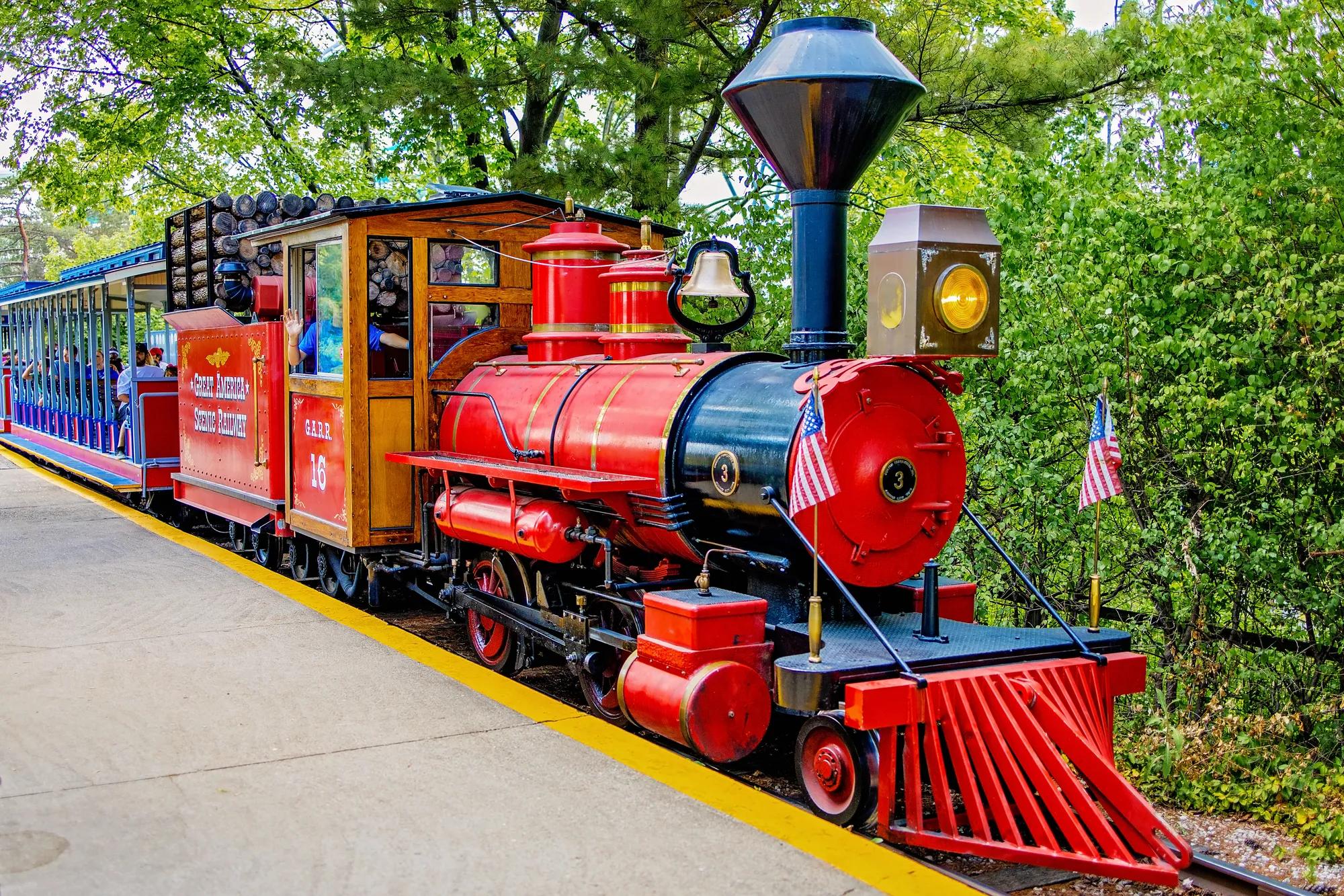 Six Flags Great America - Scenic Railway County Fair Station