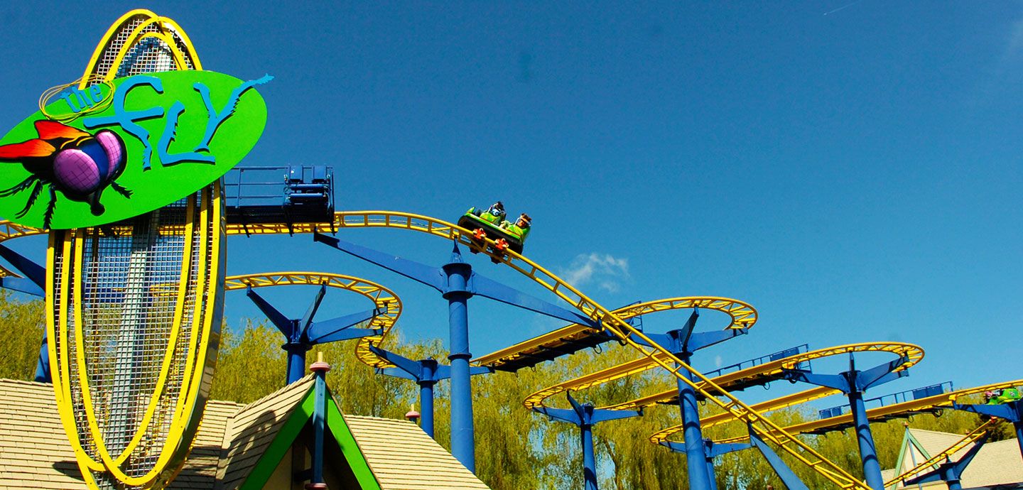 Side Winding Coaster | The Fly | Canada's Wonderland | Ride