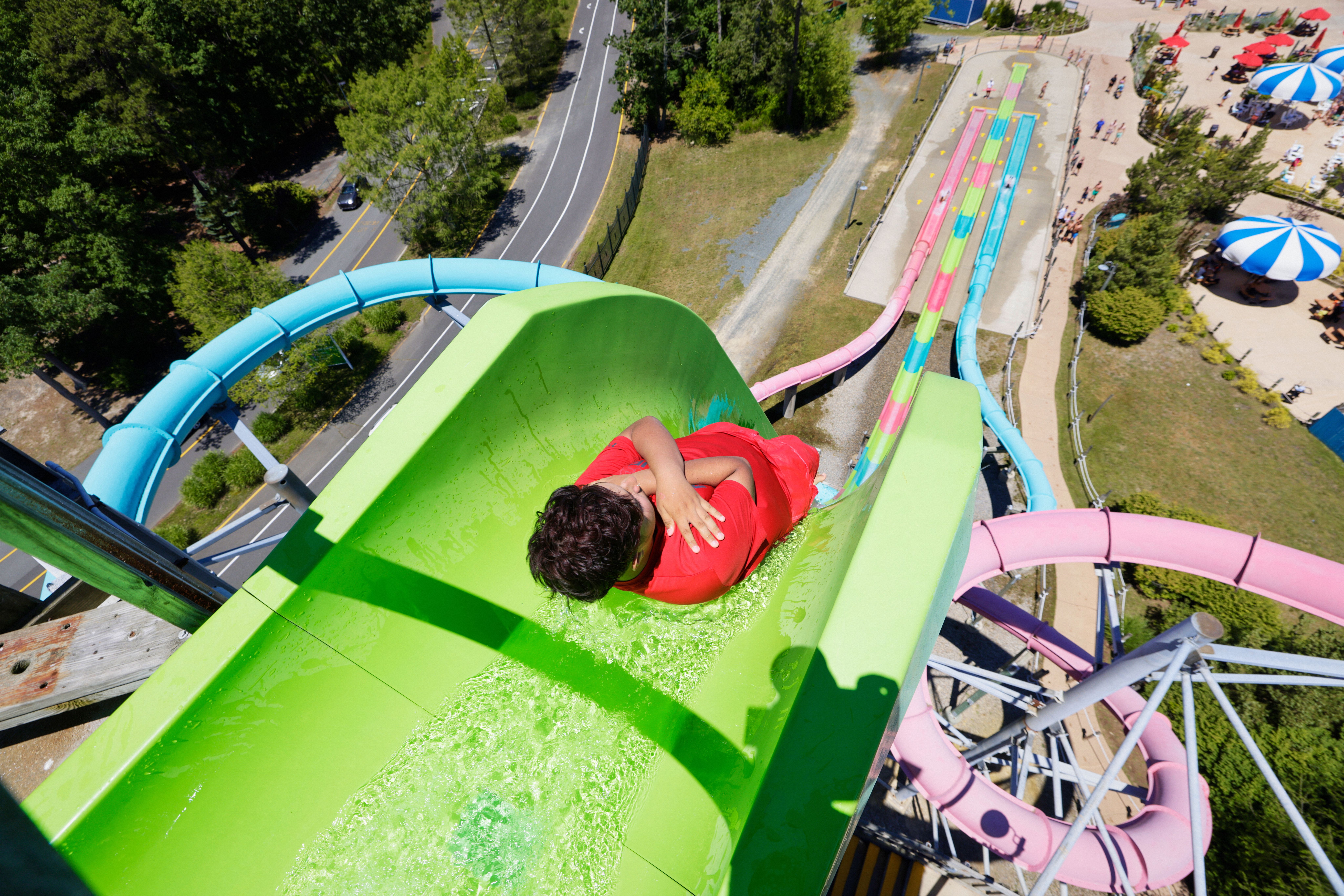 Six Flags Great Adventure - Cannonball, Wahini and Jurahnimo Falls