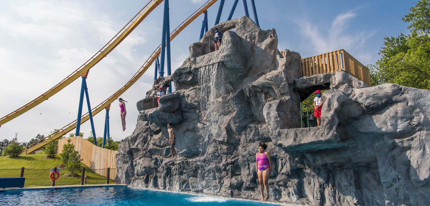 Cliff Jumping | Mountain Bay Cliffs | CW Splash Works