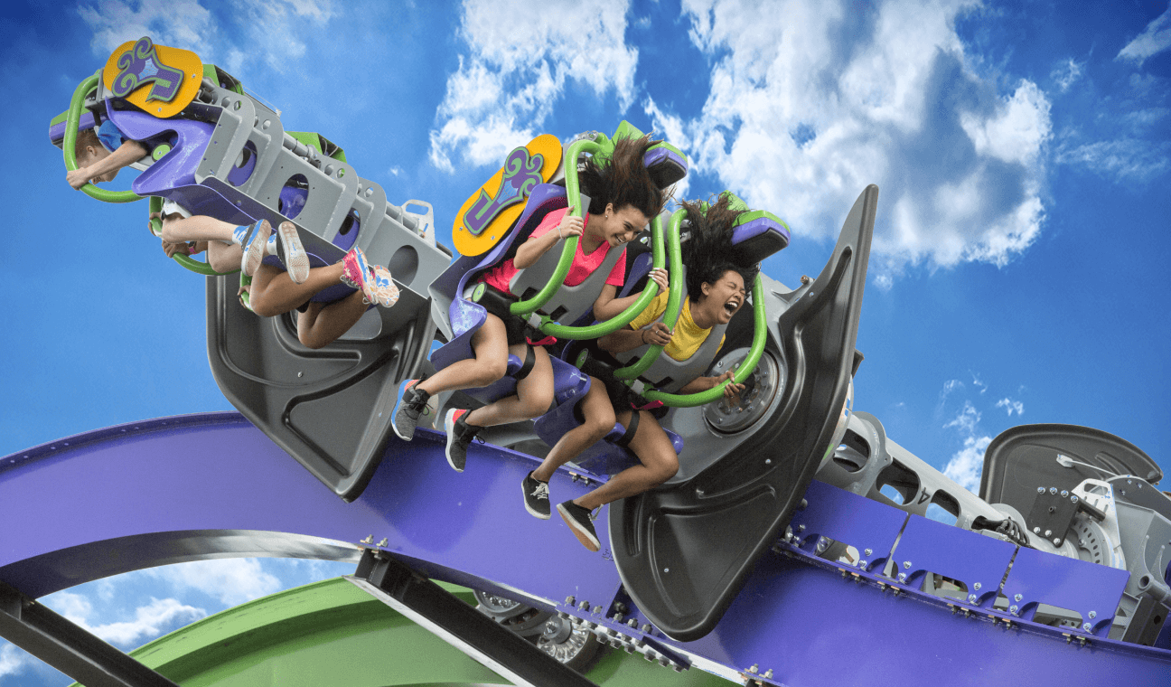 コースター・シャーク FR PR Ride the「Storm Surge」POV Planet Coaster - YouTube