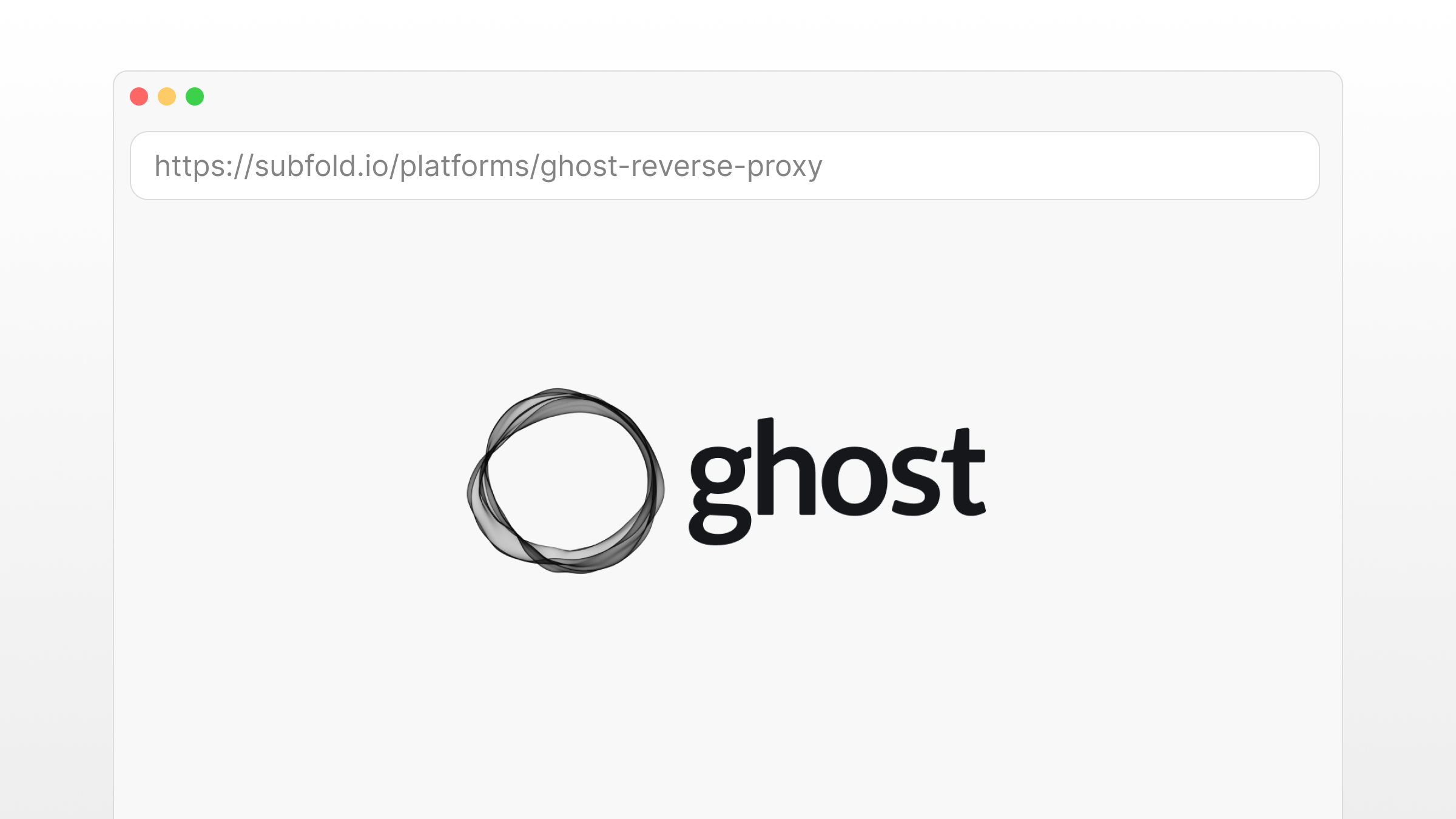 ghost blog logo