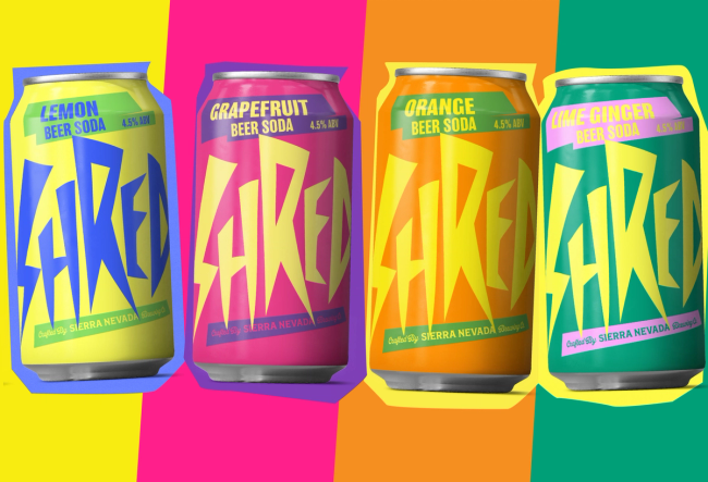 Shred Beer Soda four flavors