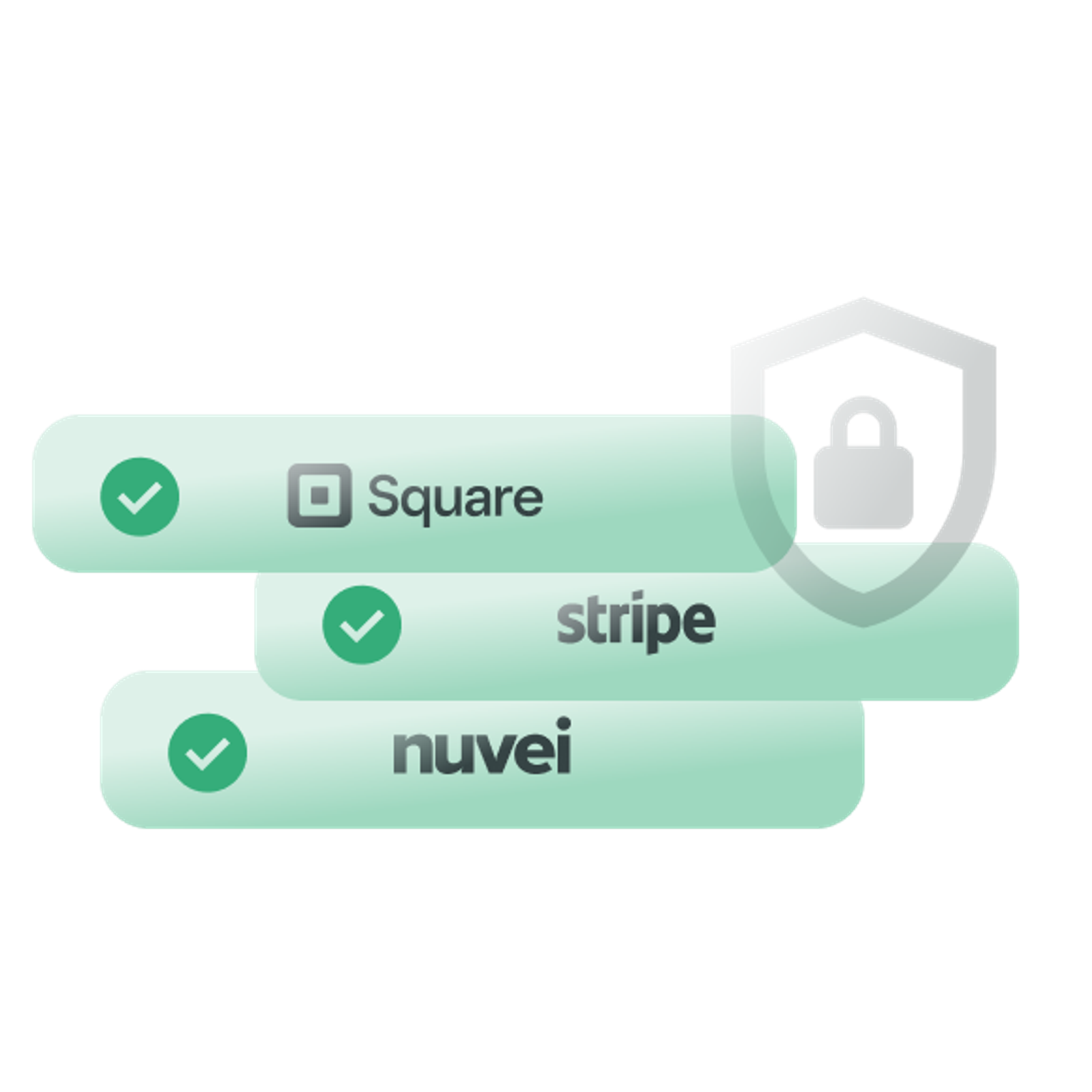 Intégration de paiement Square et Stripe