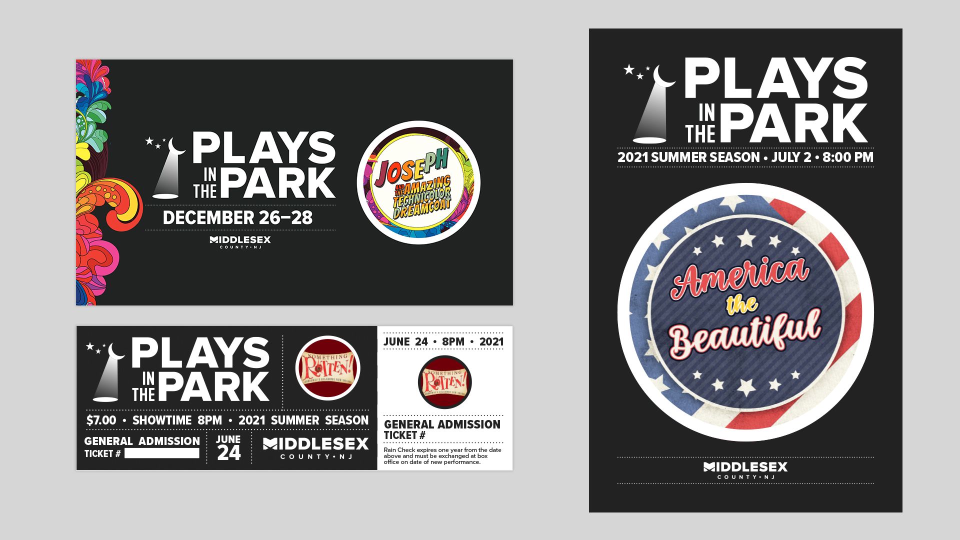 plays in the park materials