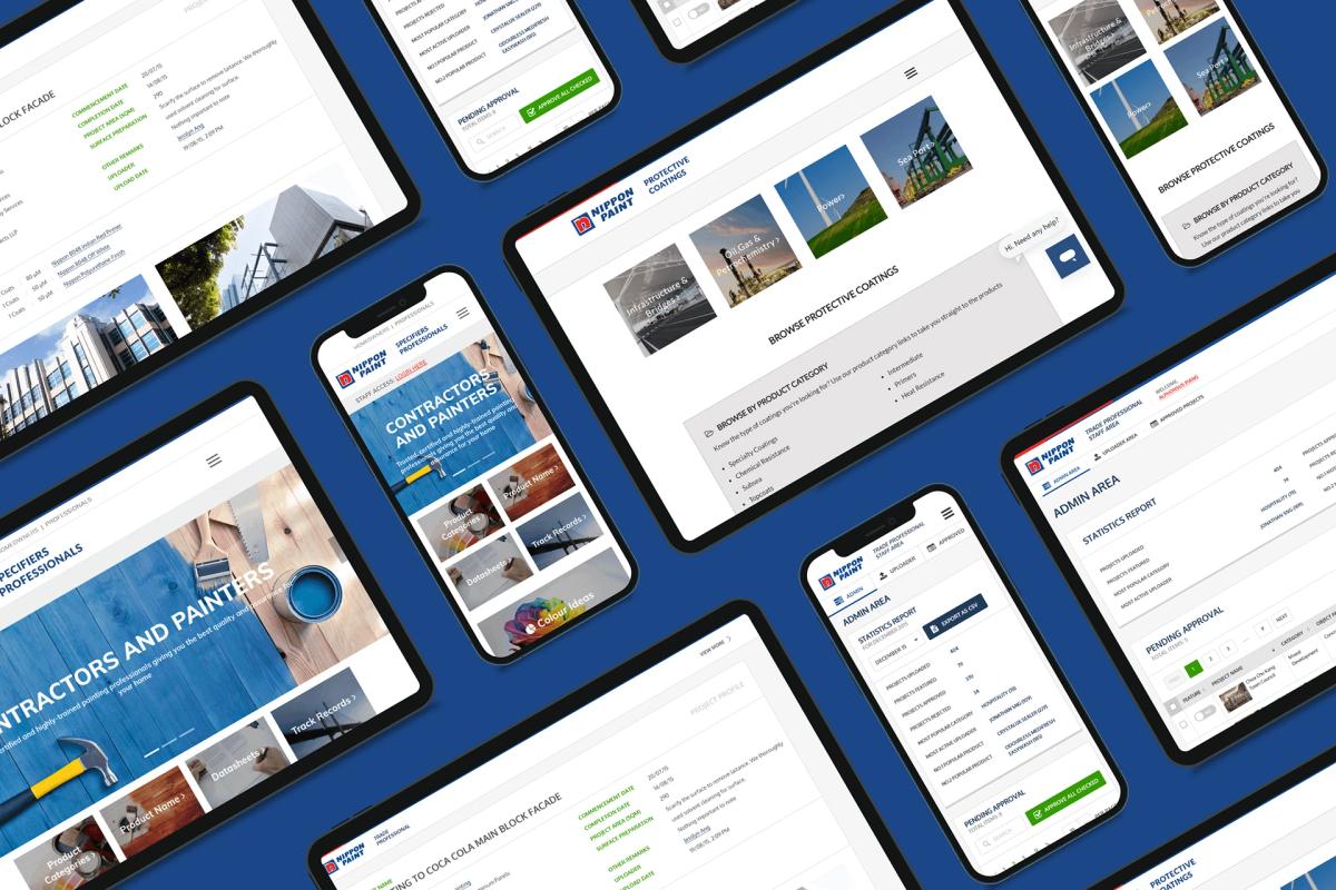 Nippon Paint Store — Ecommerce Website