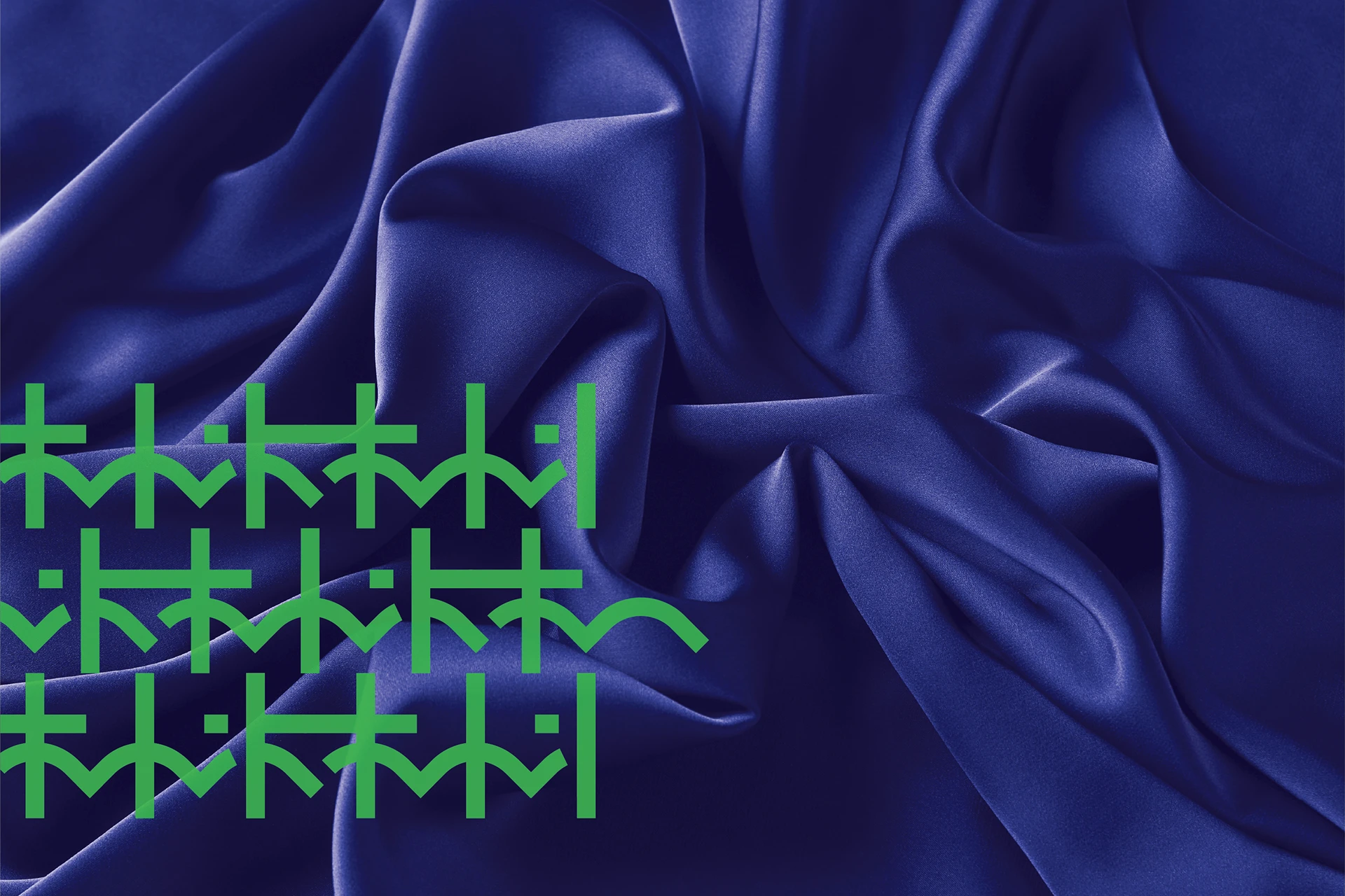 A Branded Cloth of the KOBA project, designed by SOLD Studio ensuring consistent brand application.