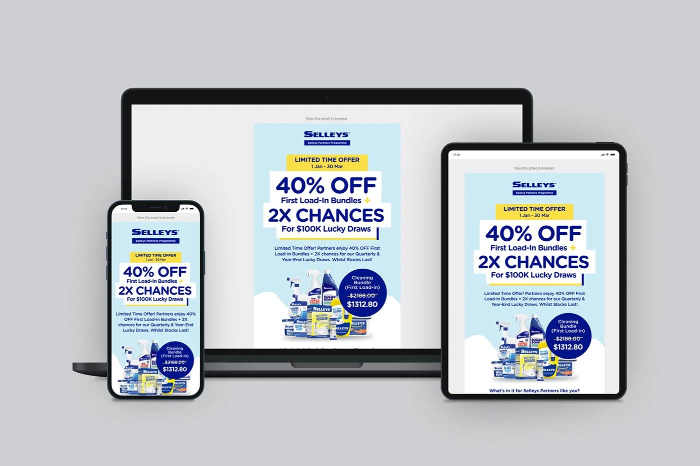 A Responsive Website High-fidelity UI/UX design of the Selleys project, designed by SOLD Studio for seamless user experience.