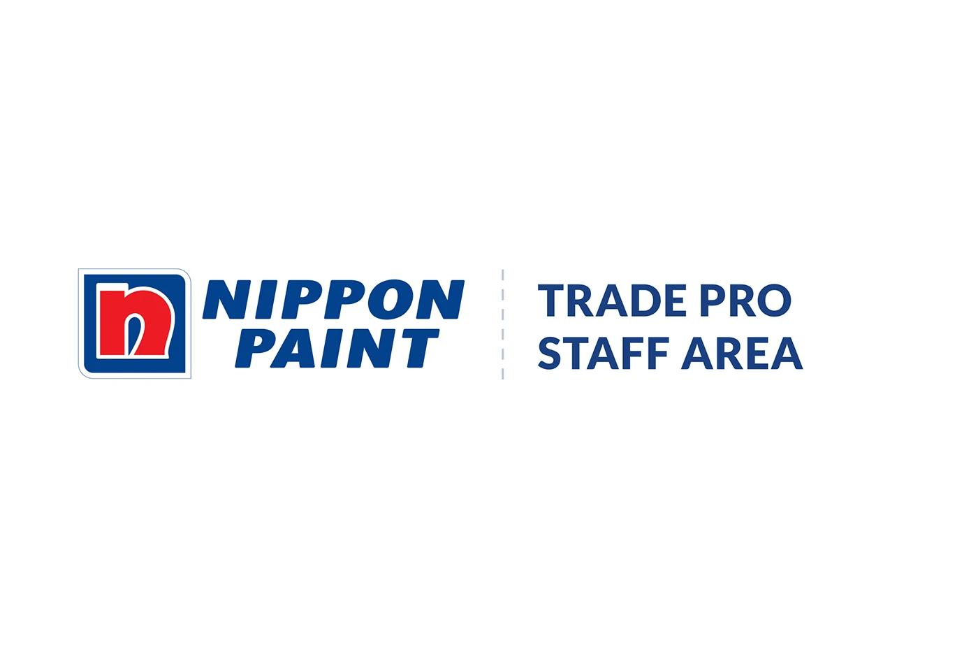 A Logo for Trade Pro Staff Area of the Nippon Paint project, designed by SOLD Studio establishing a strong visual identity.
