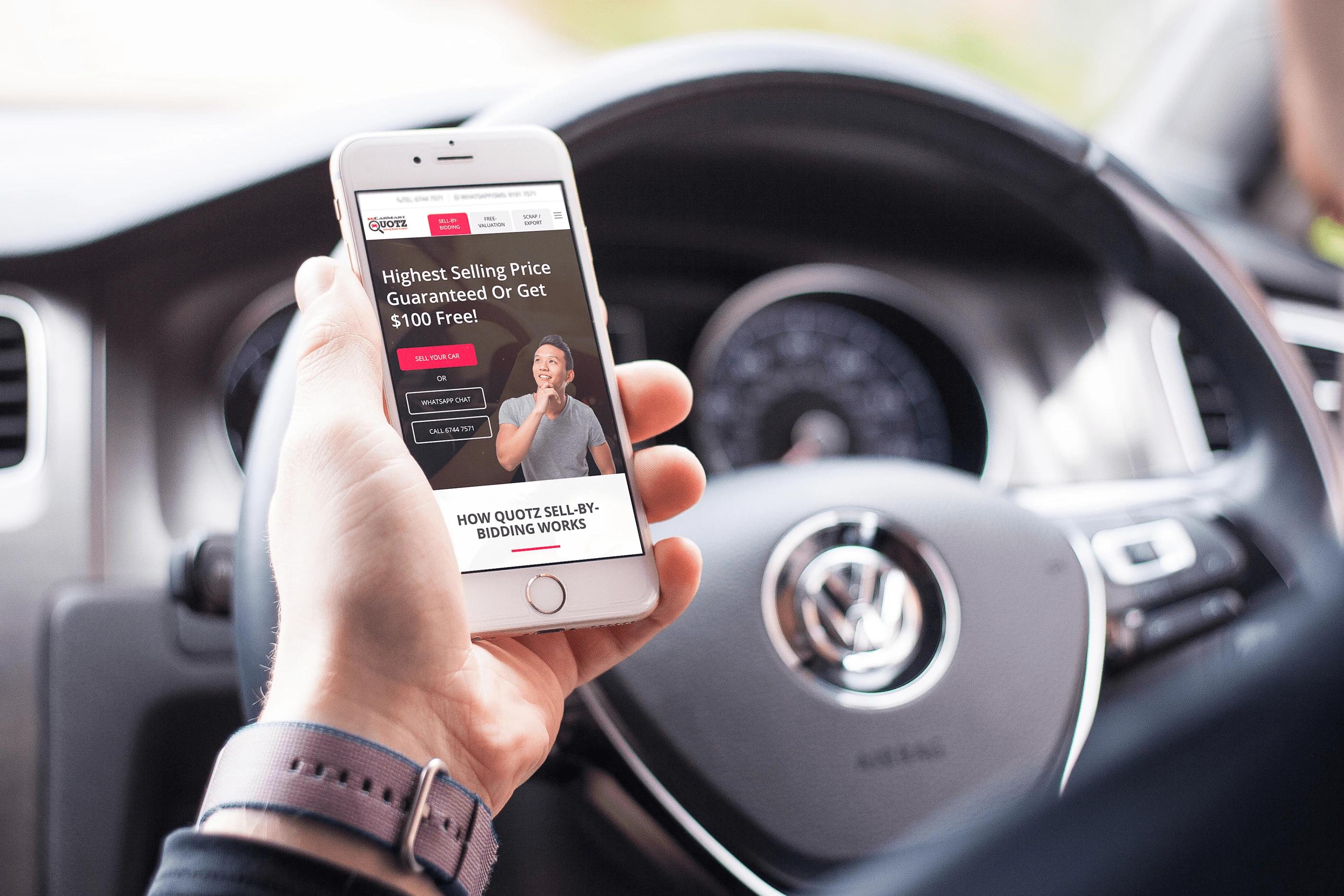 A Mobile High-fidelity UI/UX design of the Quotz project, designed by SOLD Studio for seamless user experience.