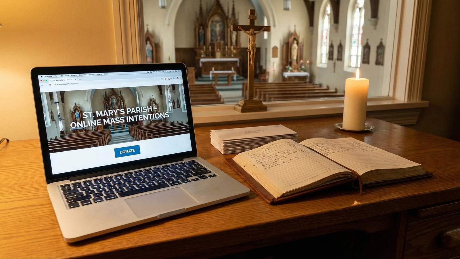 ¿Debería su parroquia aceptar intenciones de Misa en línea?