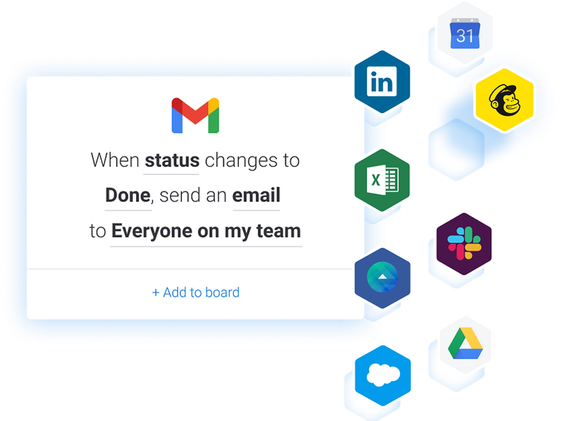 Eliminate manual work with automation.