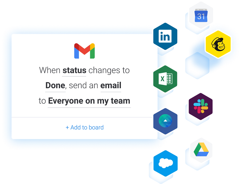 Eliminate manual work with automation.