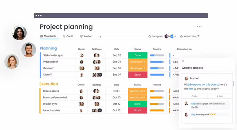 Track materials and supplies with real-time visibility.