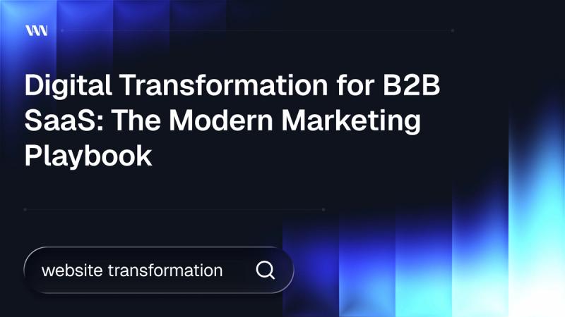 Digital transformation for B2B SaaS 2026 blog thumbnail.