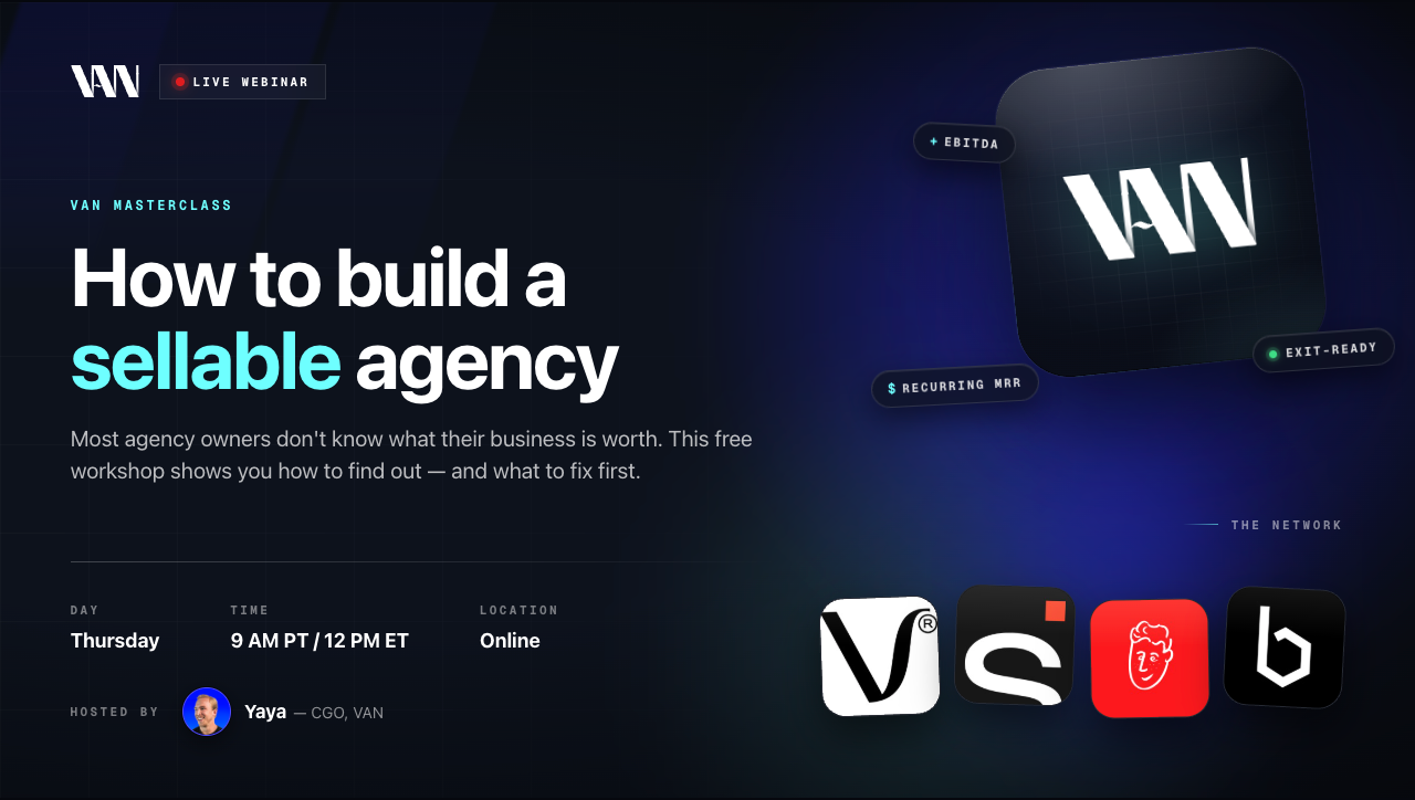 How to Build a Sellable Agency