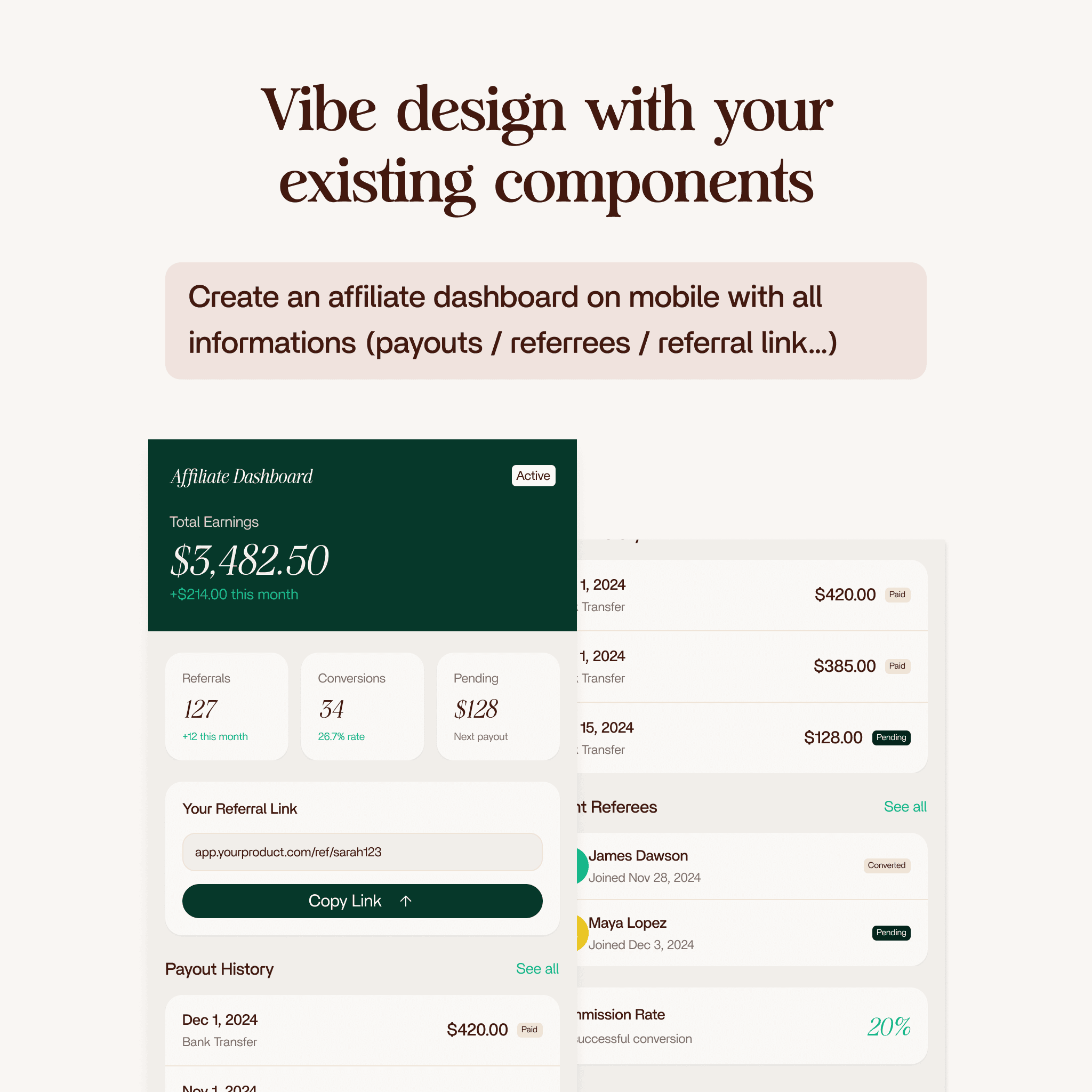 Create Design with AI