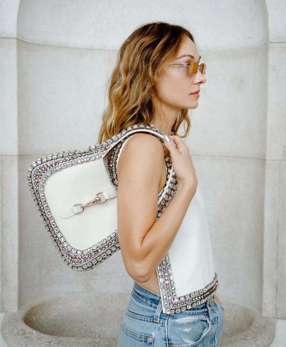 Gucci Jackie Embellished Bag