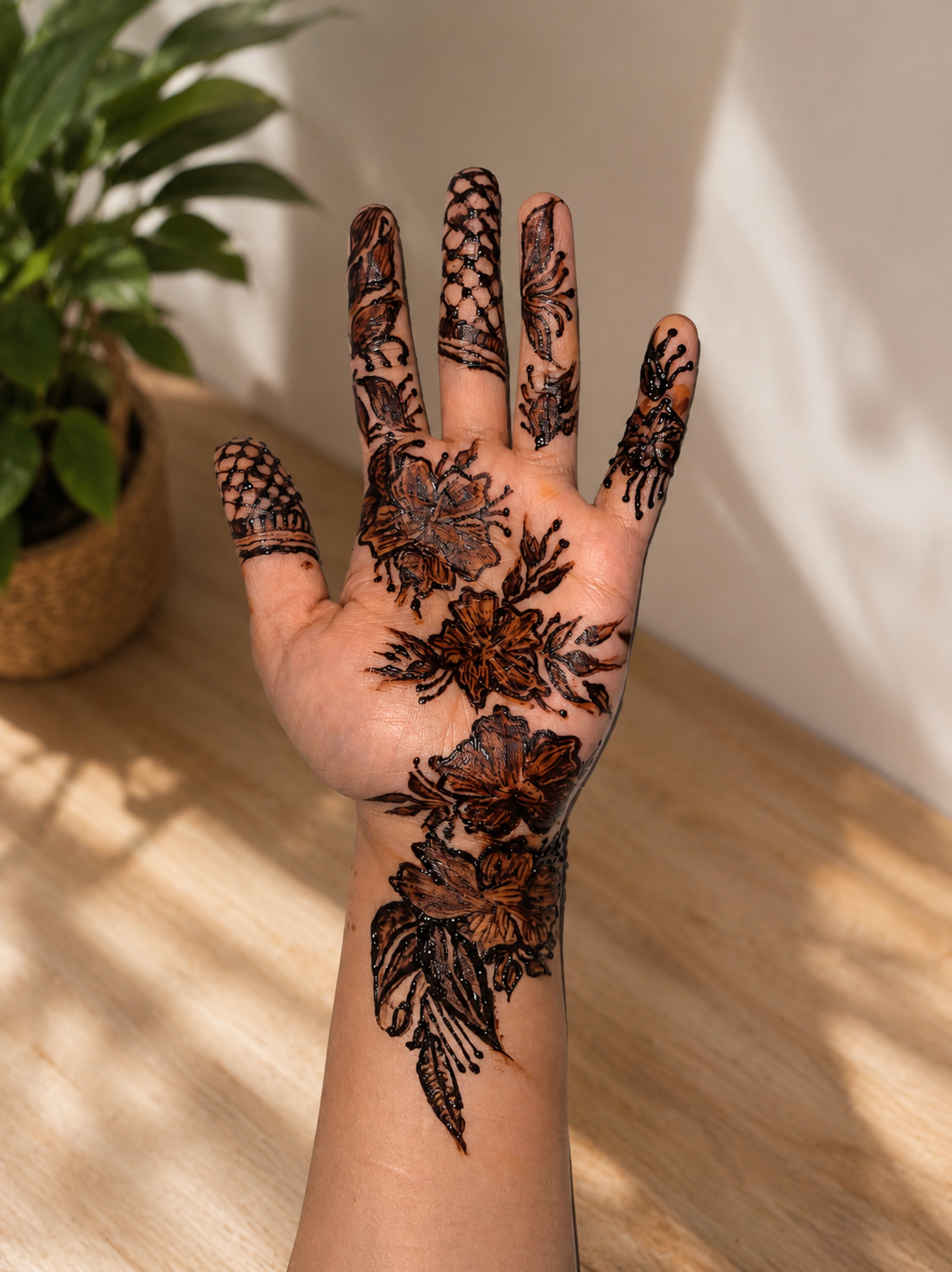 Henna design 