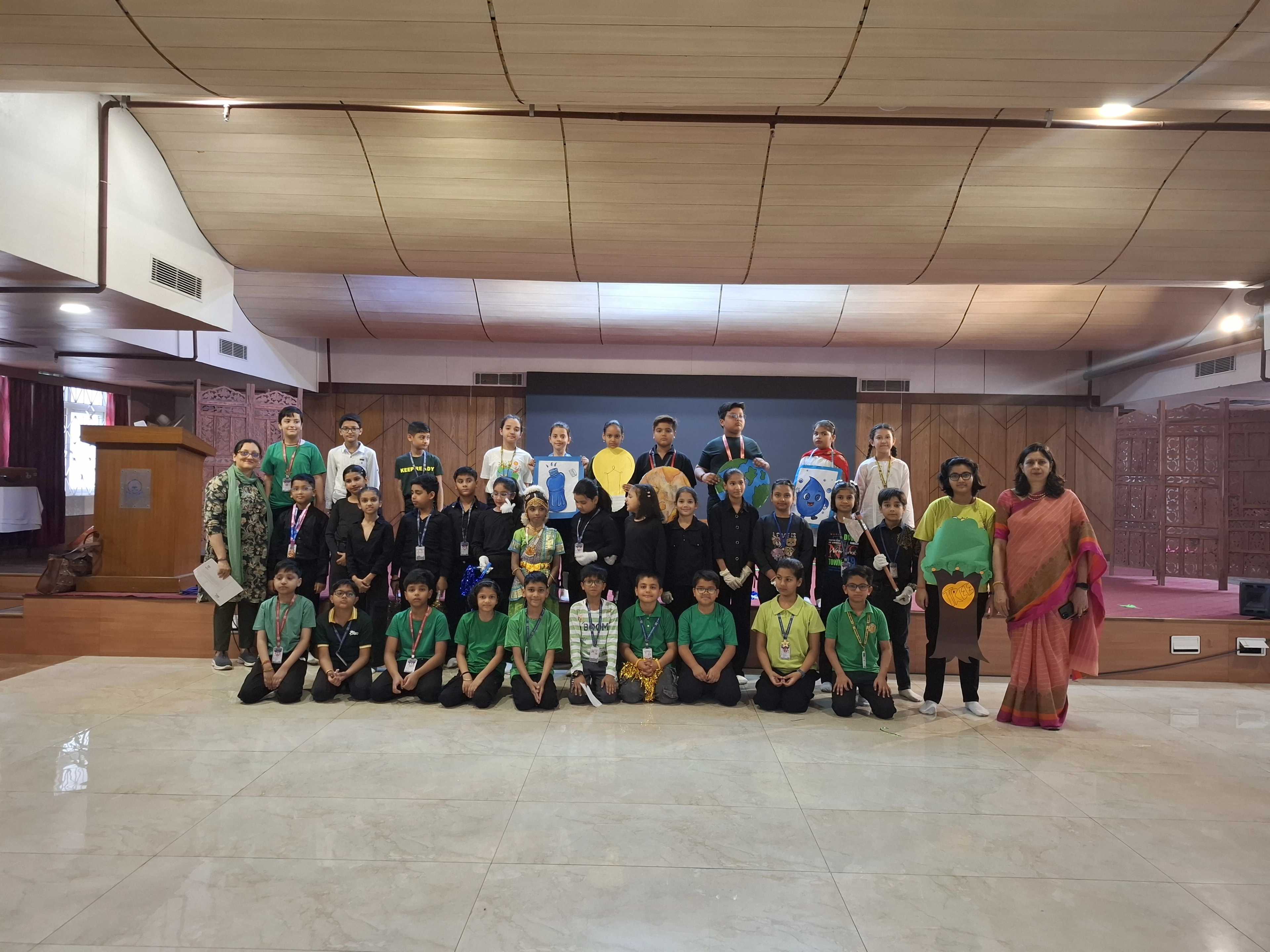 Class Assembly of Class 5A ad 5B