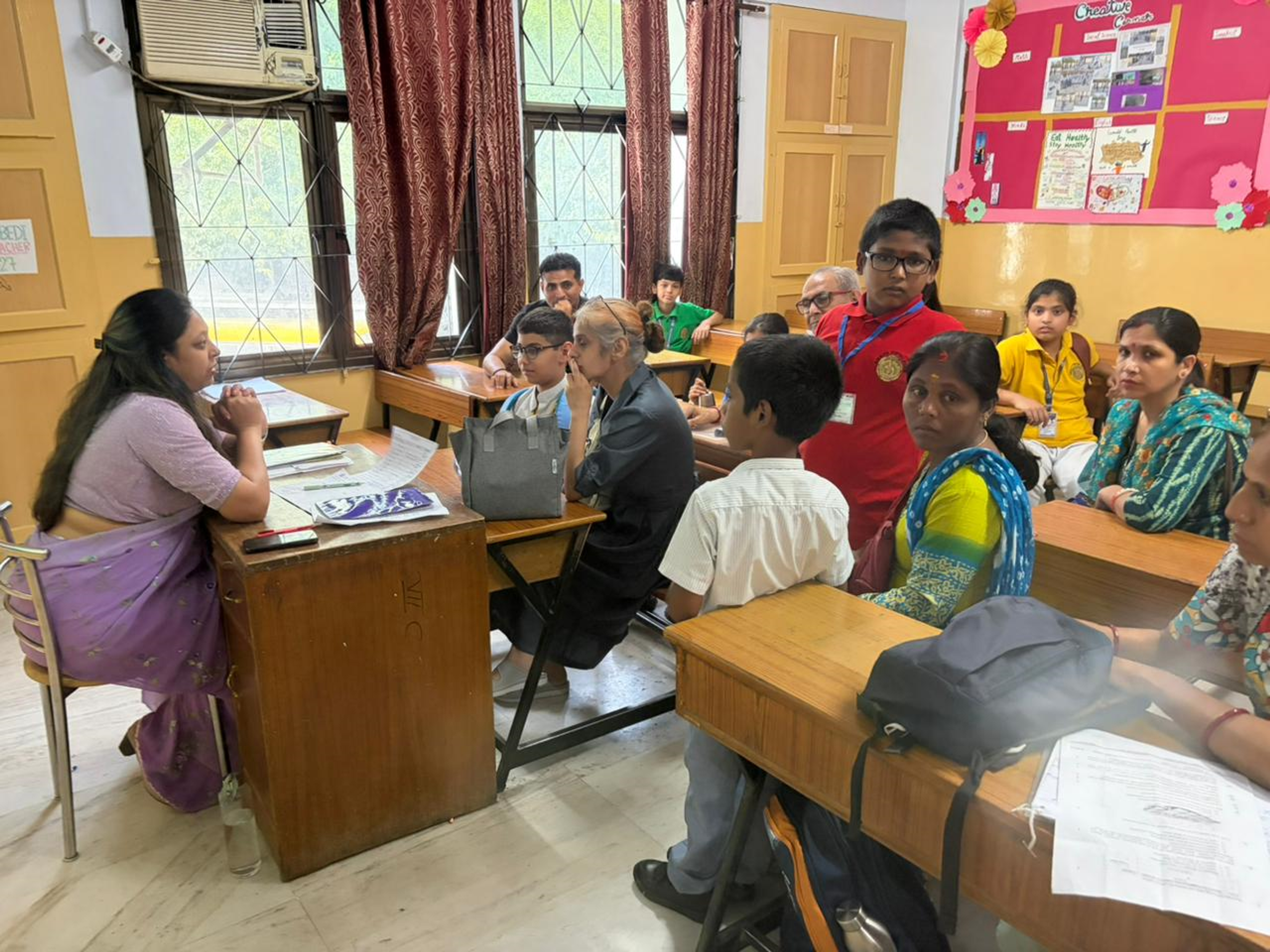 PTM Conducted on 15 May for Grade VI-VIII