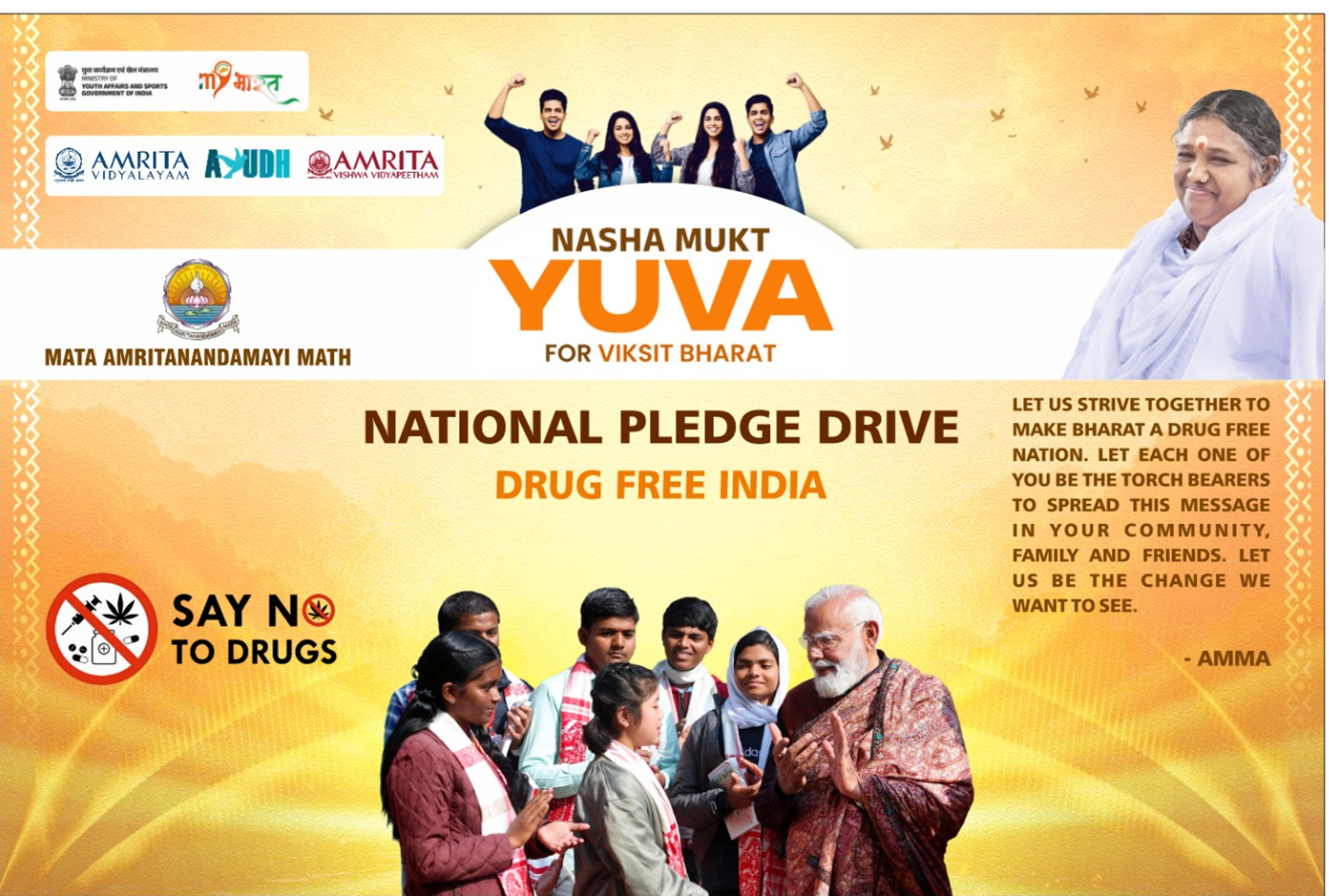 DAY 1: Meditation Nasha Mukt Bharat Abhiyaan