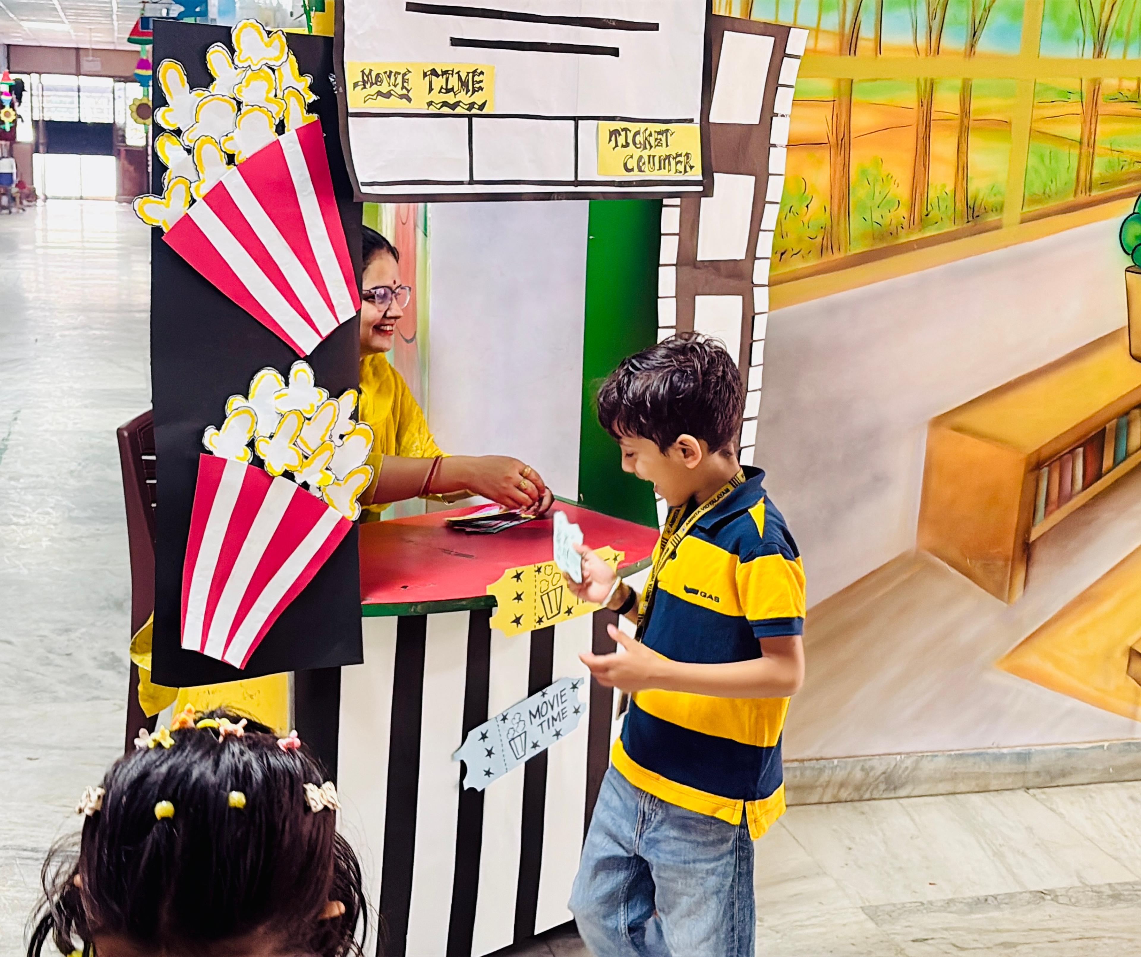 Lights, Camera, Giggles! A Movie Adventure Begins! 🍿 photo