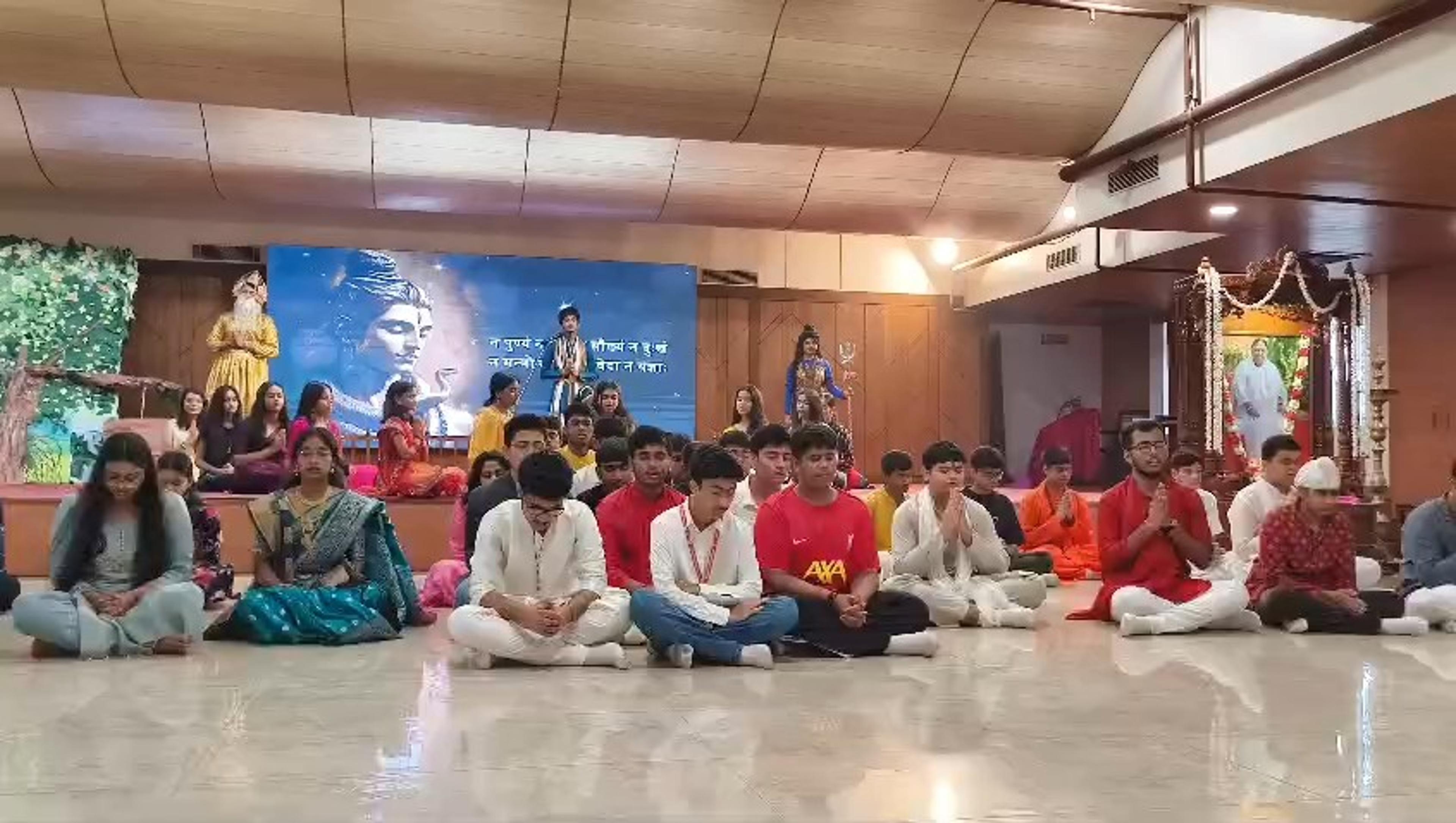 XI A & XI B International Day of Happiness photo
