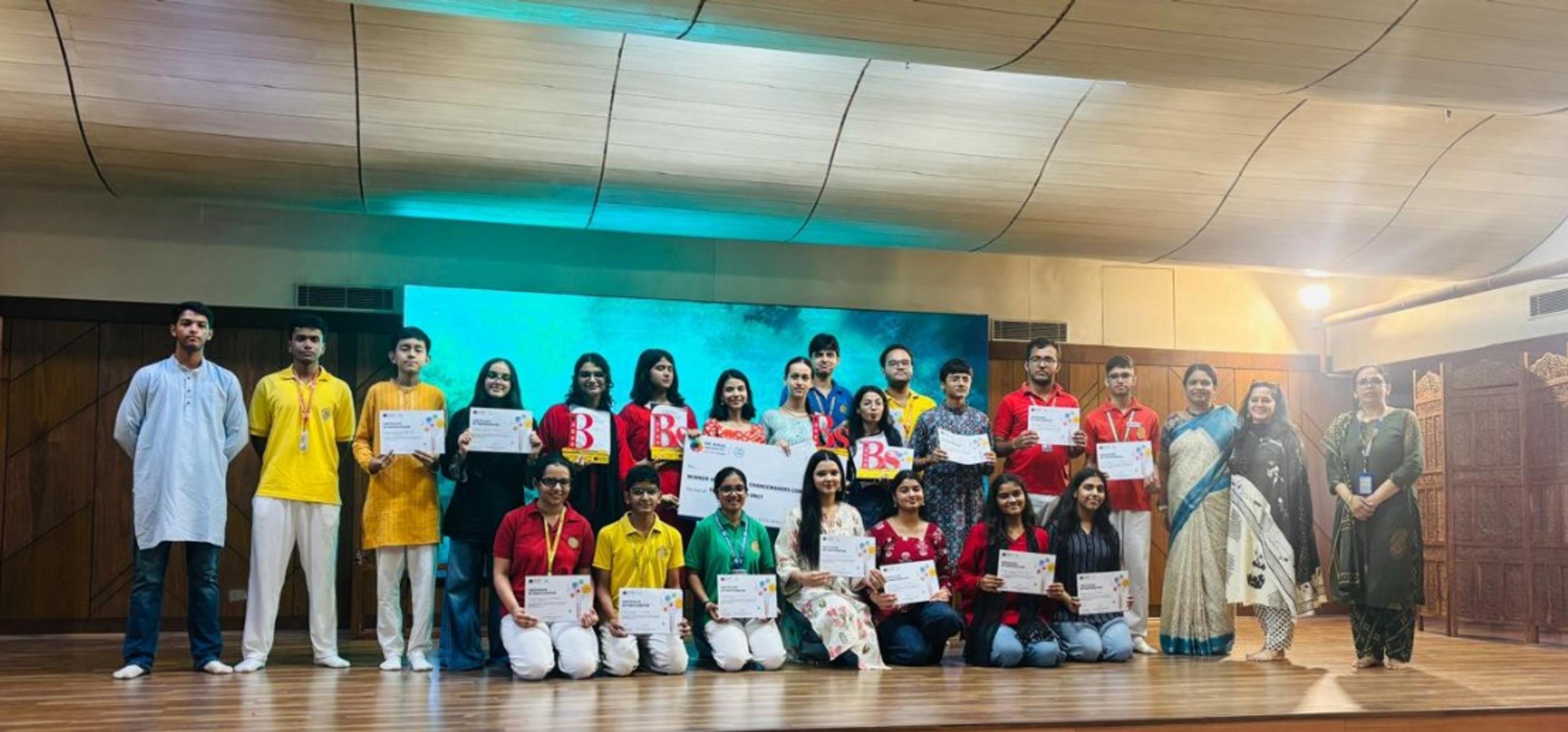 XI C and D INTERNATIONAL LITERACY DAY photo