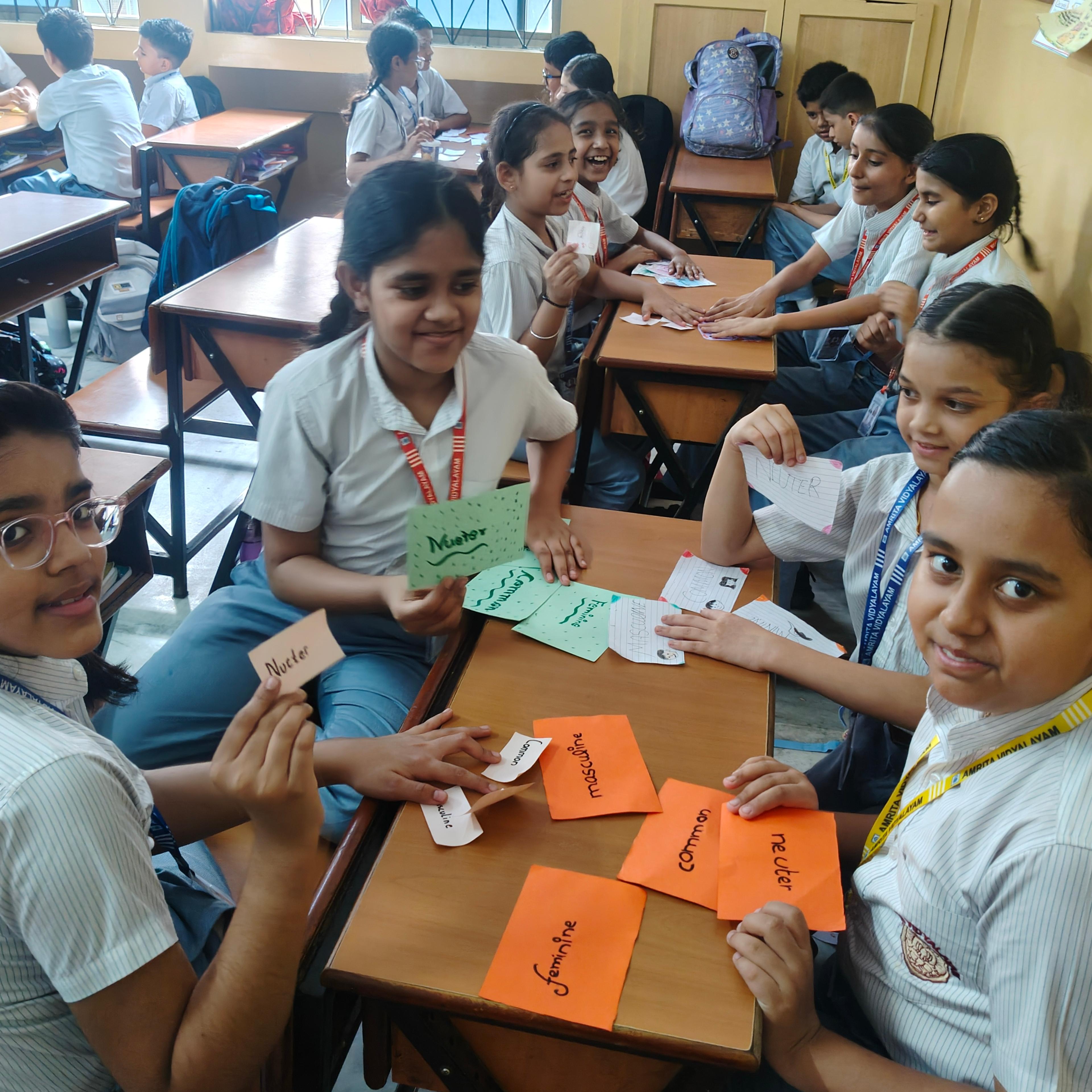Gender Activity Grade III-V photo