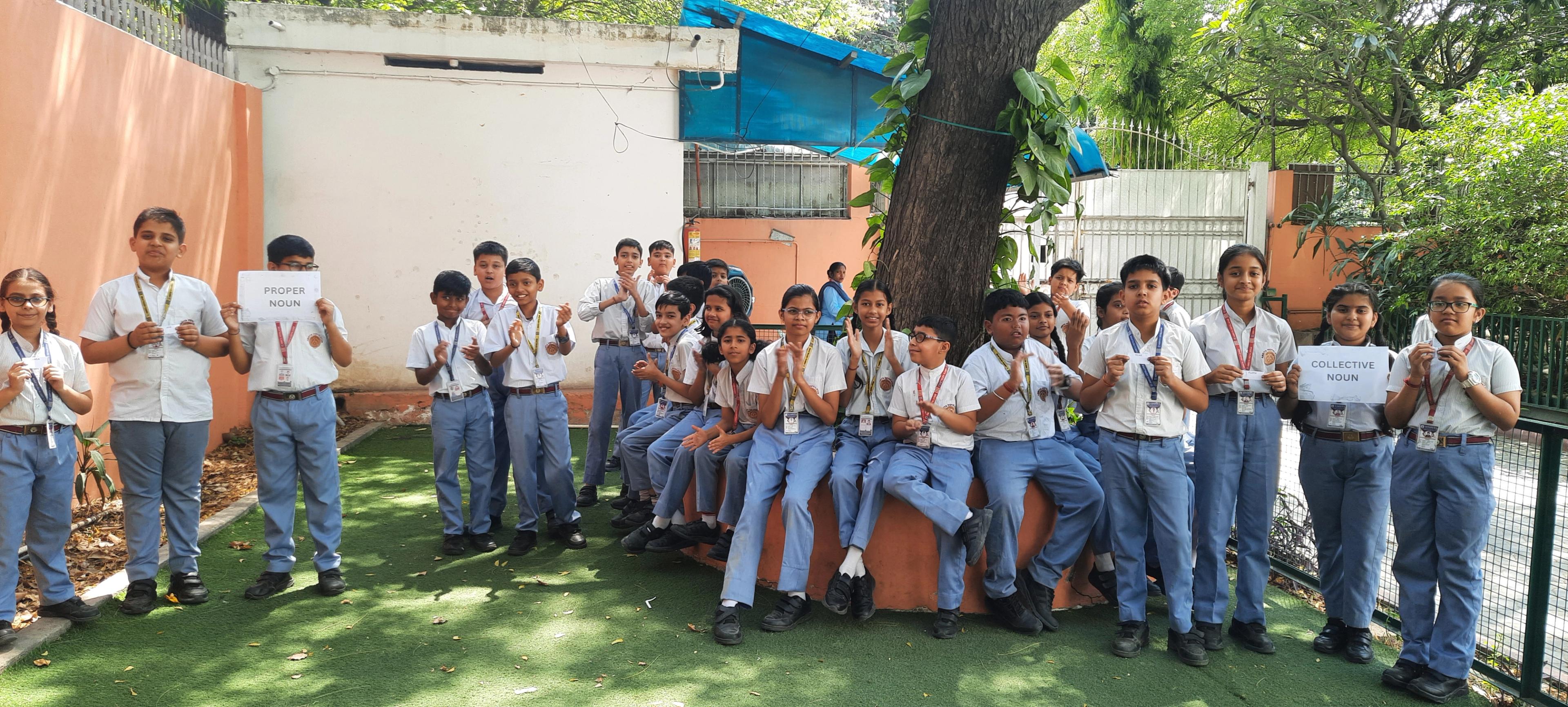 Grade 6 Four Corners: Noun Quest Activity photo