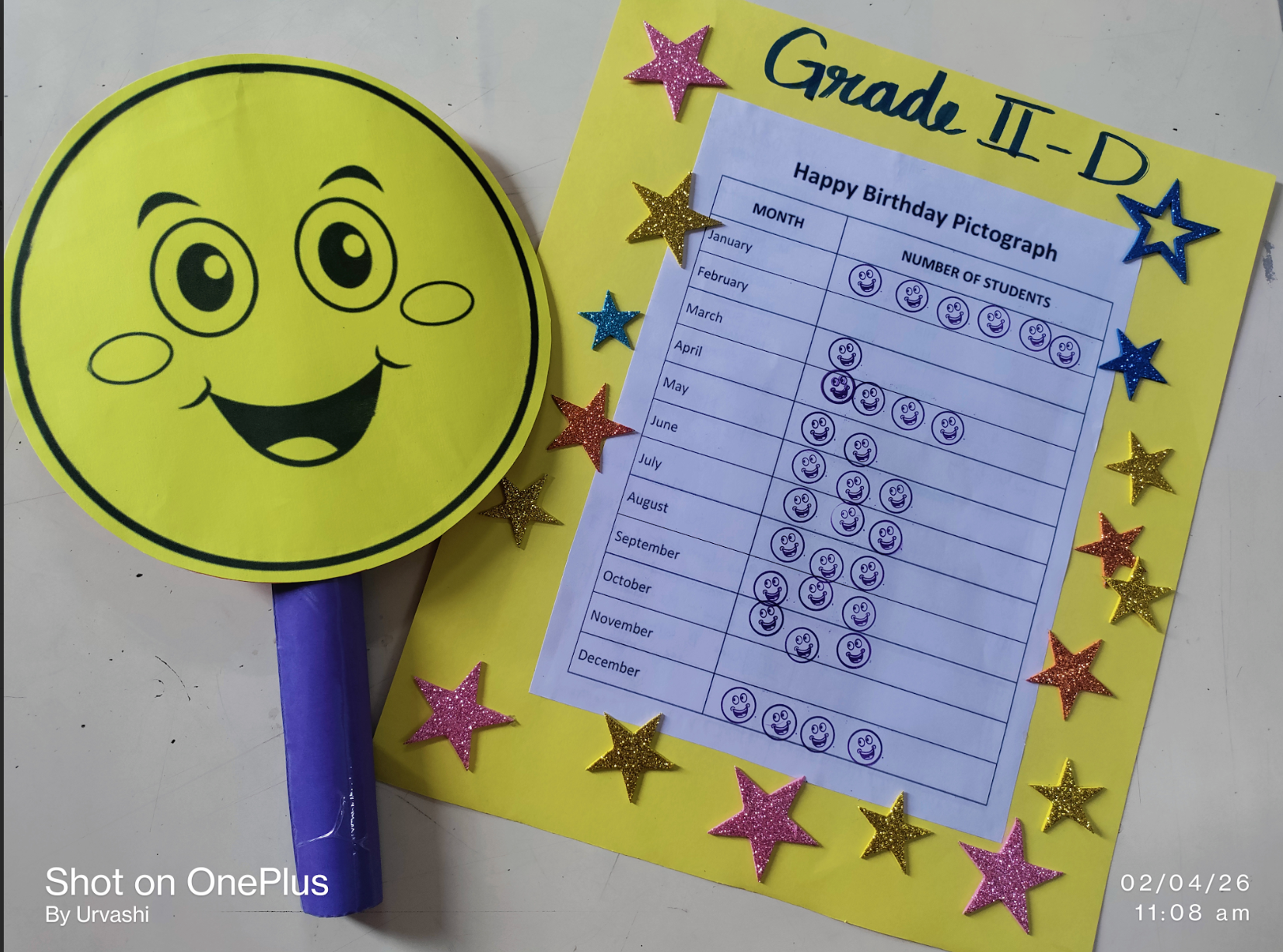 Birthday Pictograph photo