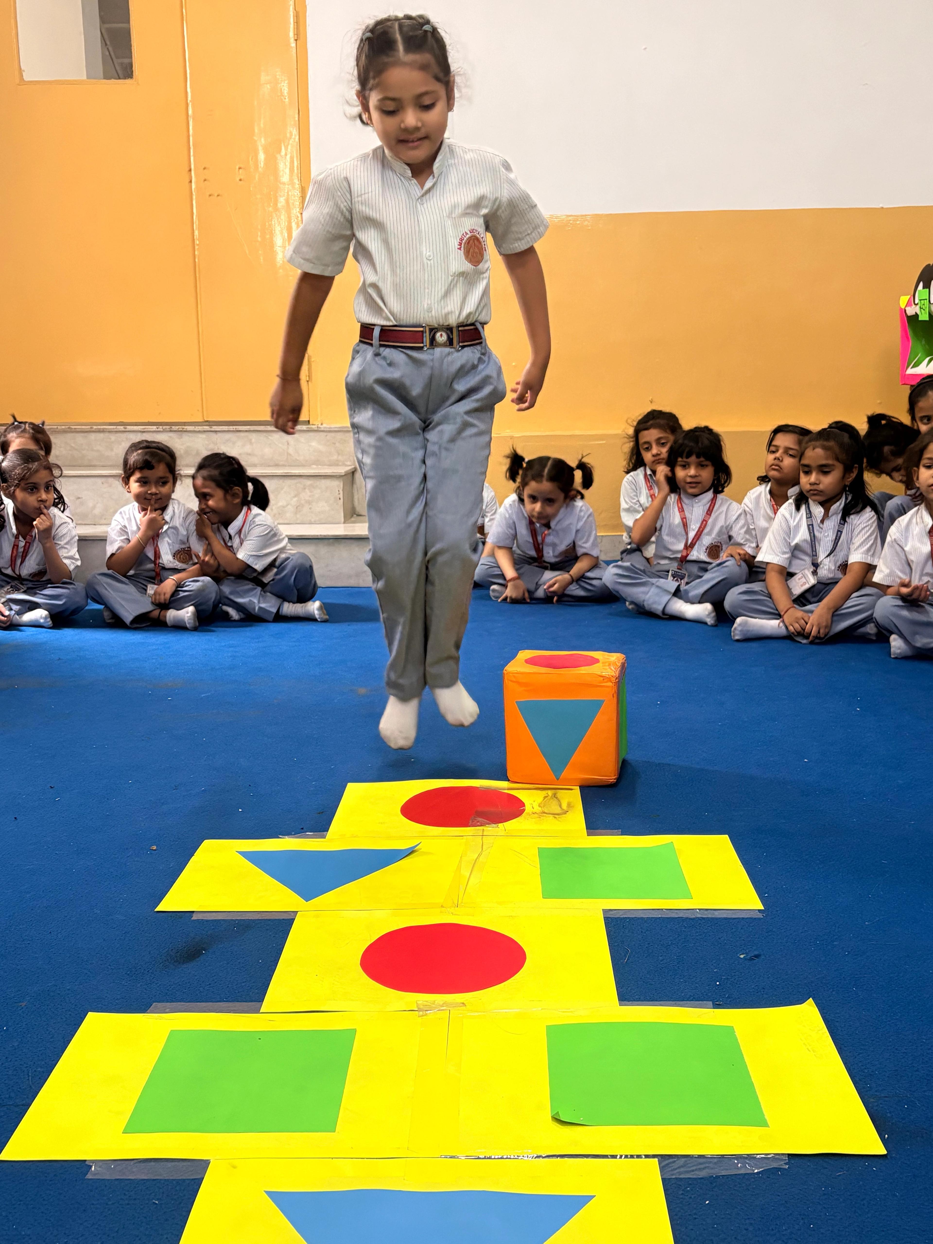 Roll, Jump, Learn... It's Shape Time! 🎲🔷 photo