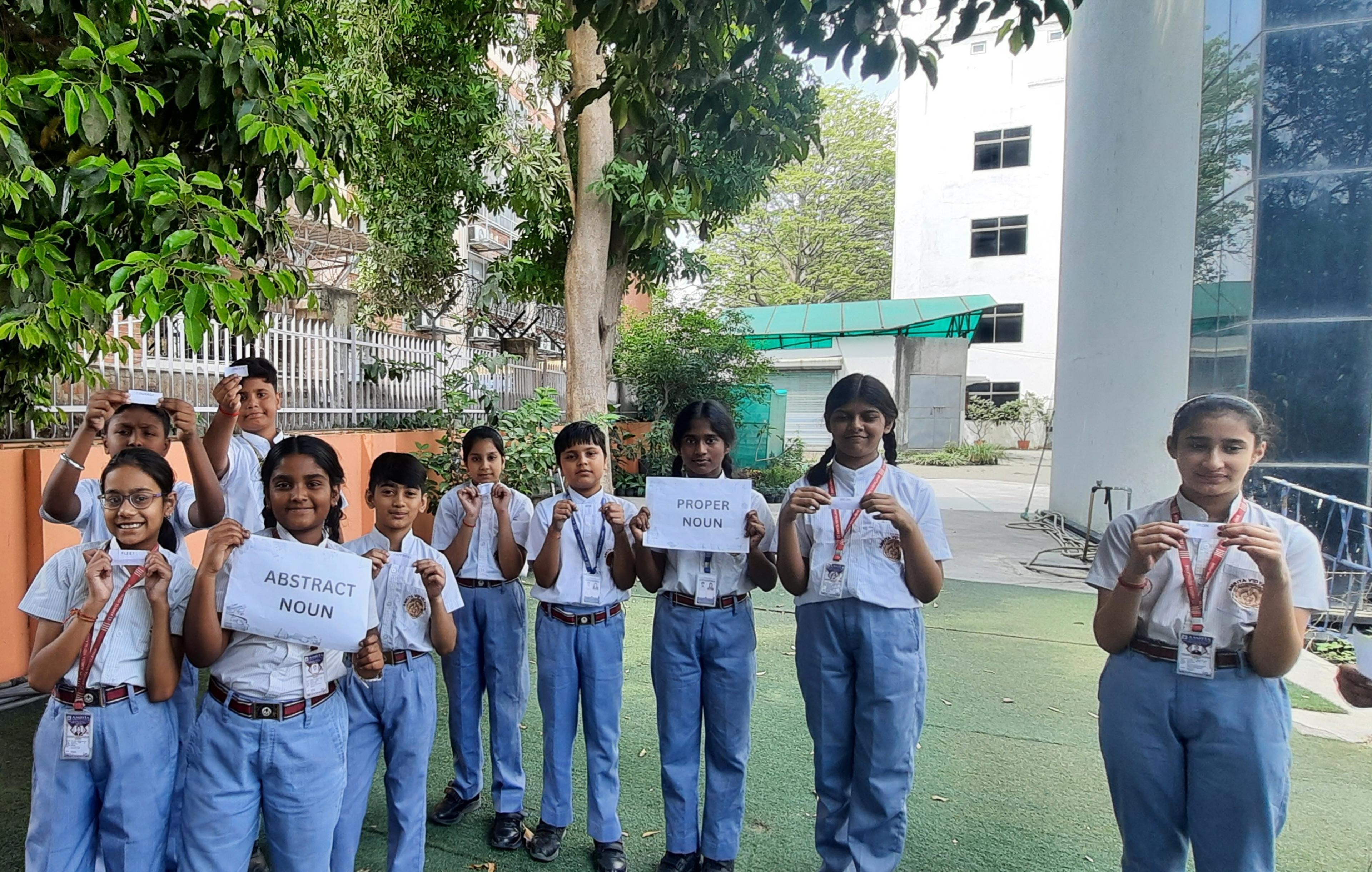 Grade 6 Four Corners: Noun Quest Activity photo