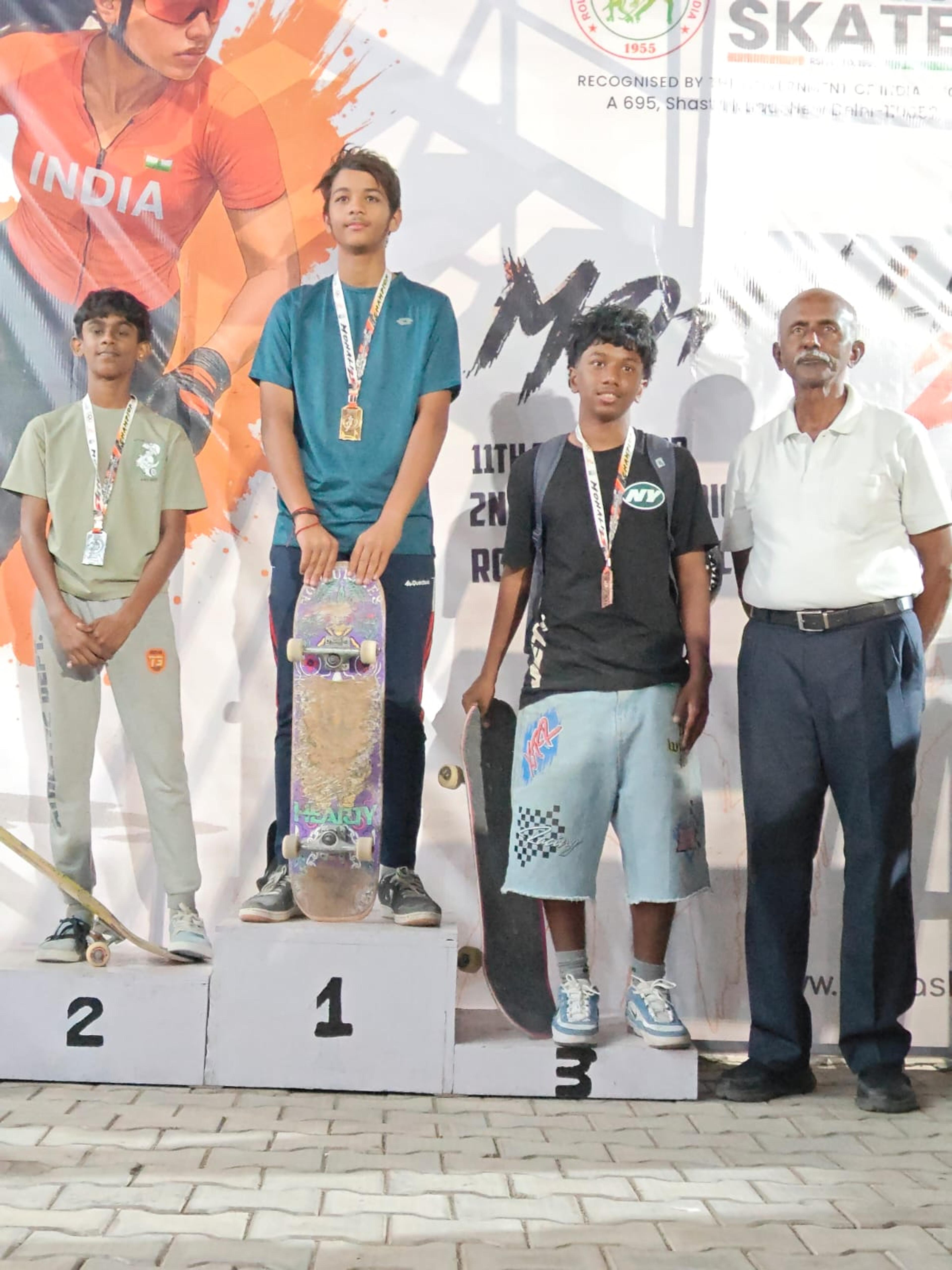  2nd Inter District Open National Roller Skating Championship, Mohali.