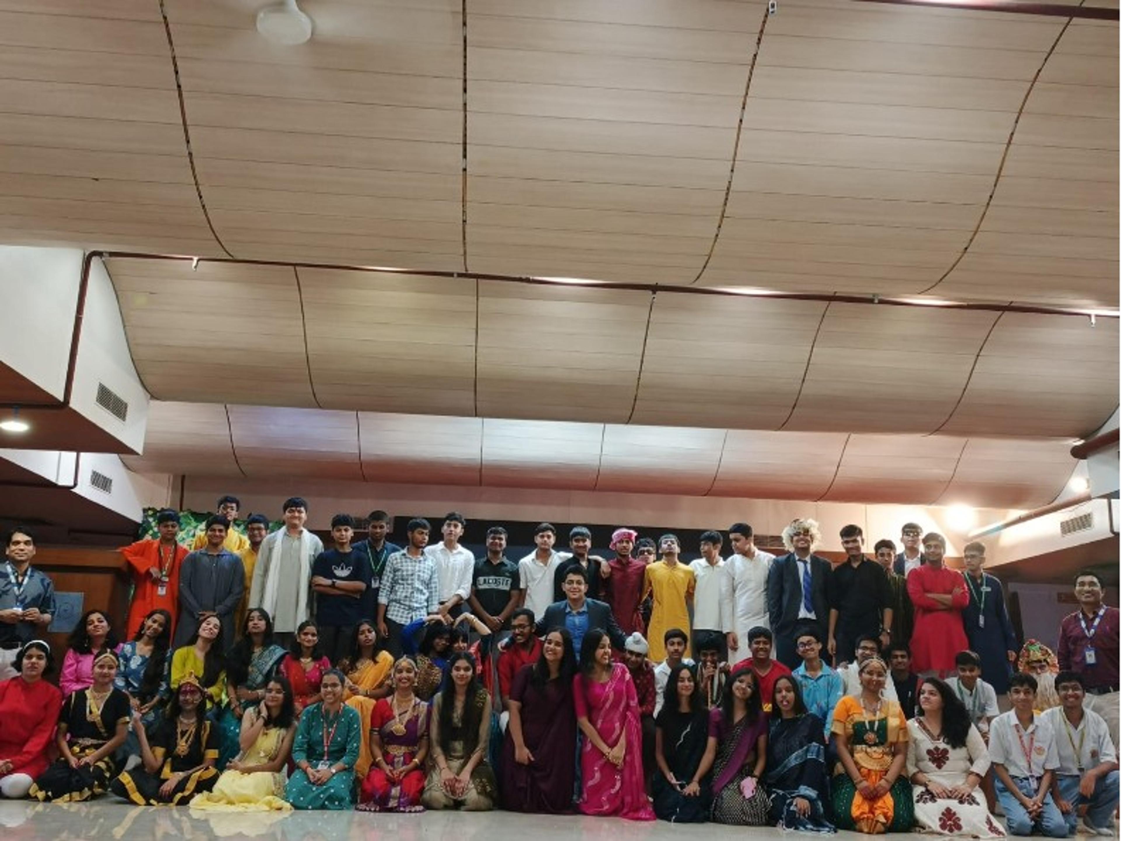 XI A & XI B International Day of Happiness photo