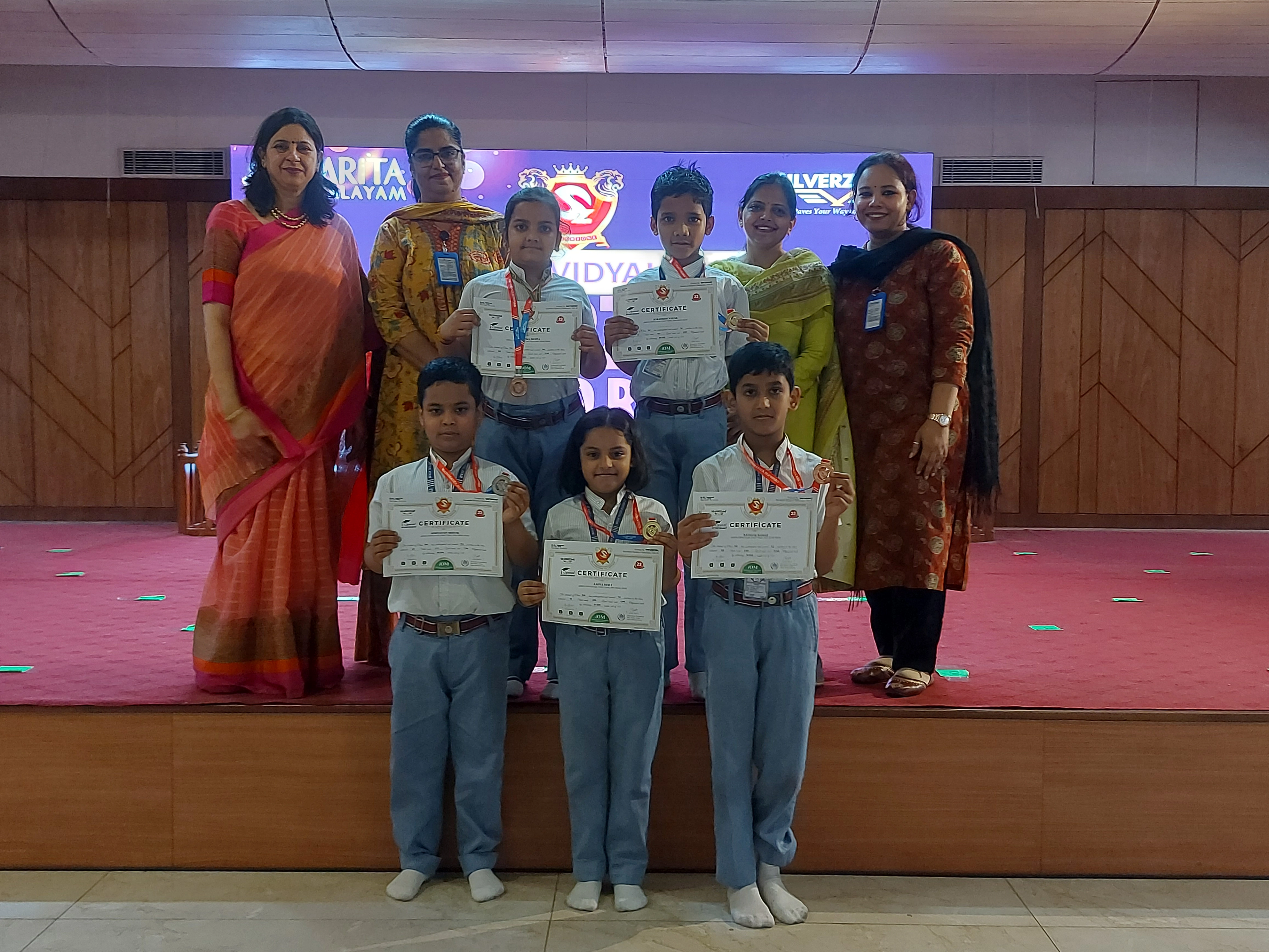 CCA and Olymiad Certificate Distribution Primary Achievement 1