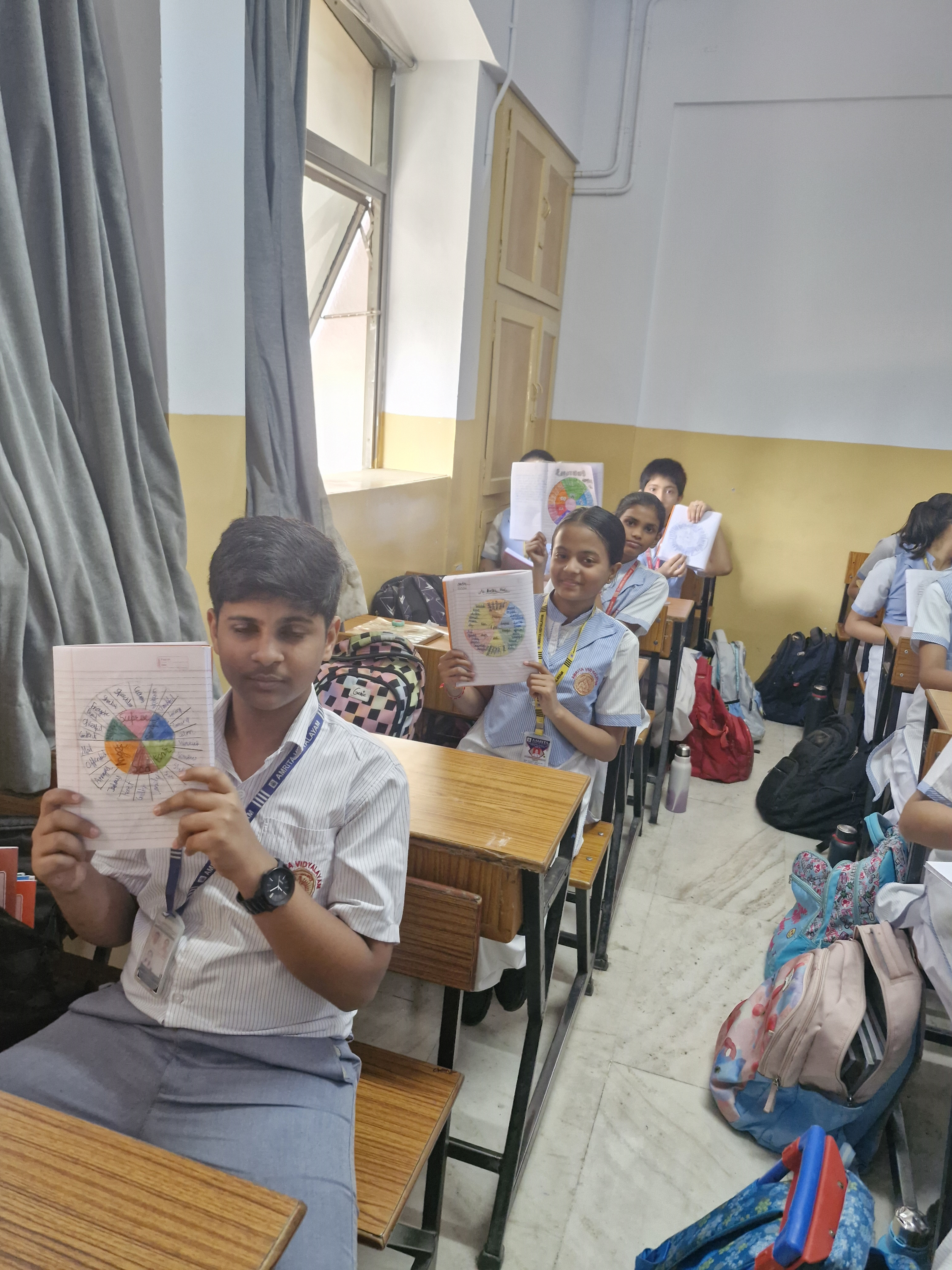 Grade 8: English Diary Entry Emotional Wheels Activity photo