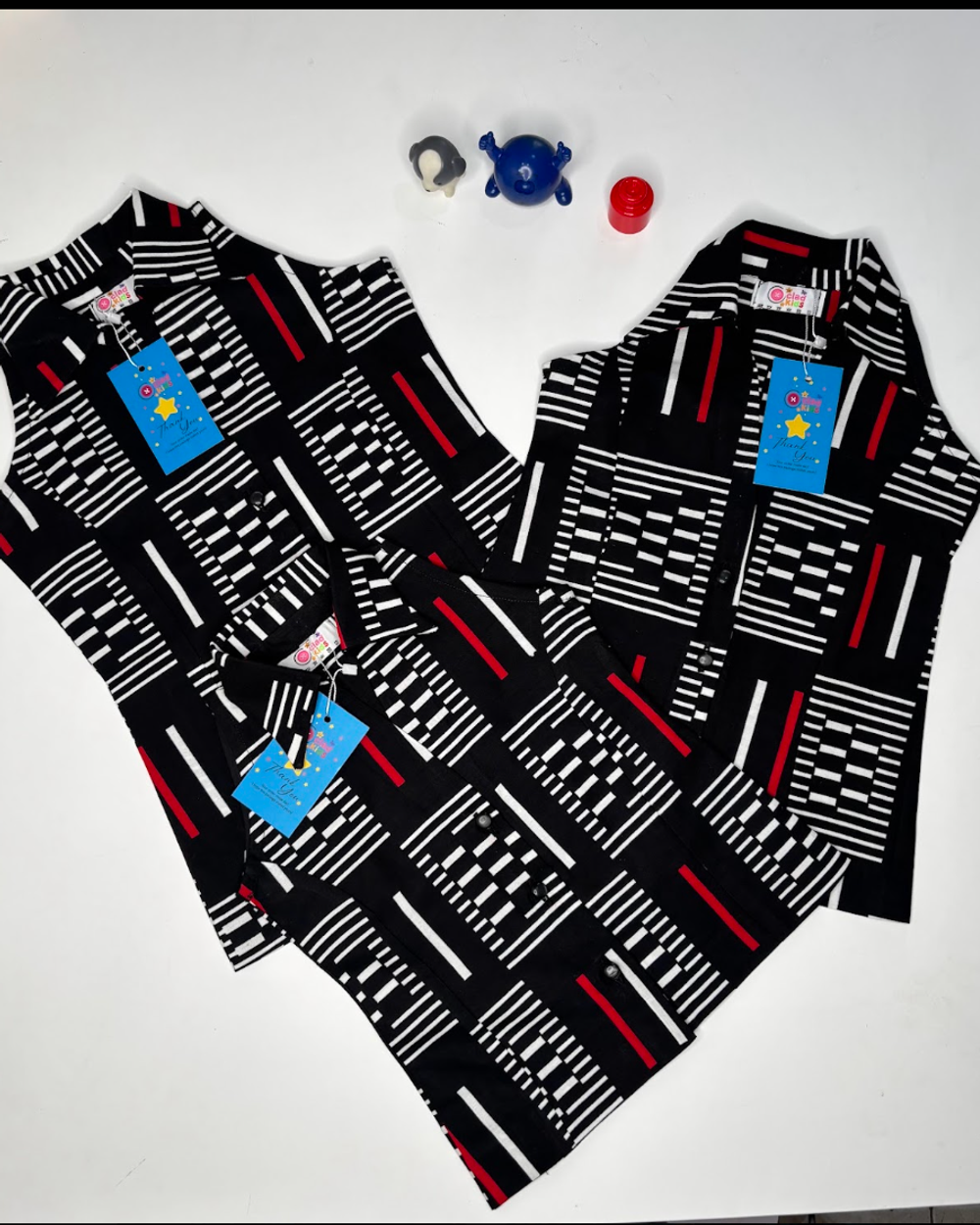 Dàmí Kente Print Shirt, photo 1 of 2