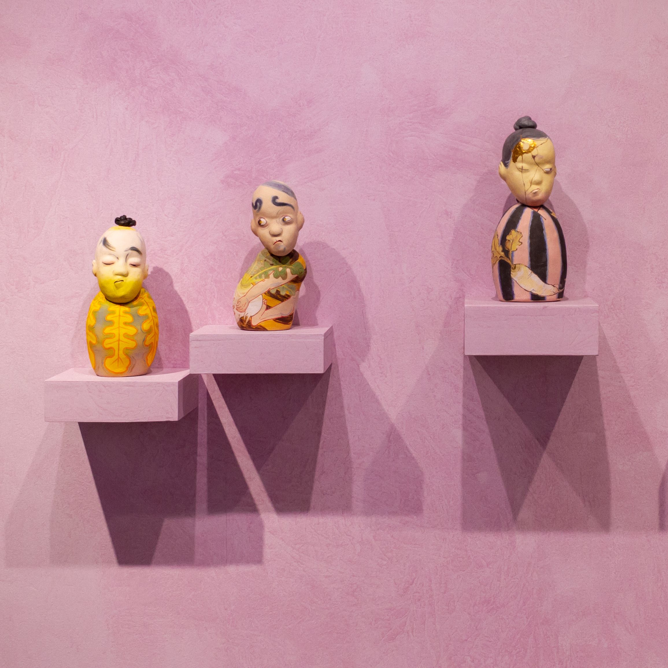 Gallery view of the "Accession" exhibit.